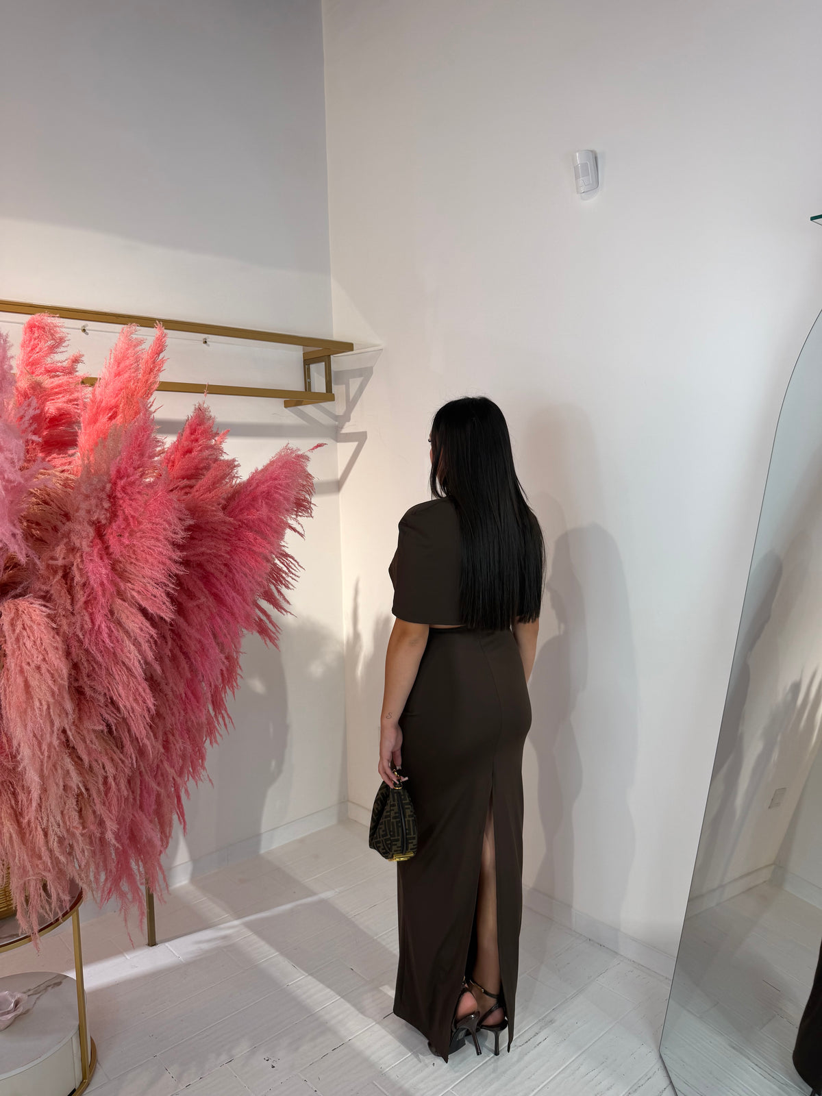 COORDINATO LYDIA MARRONE