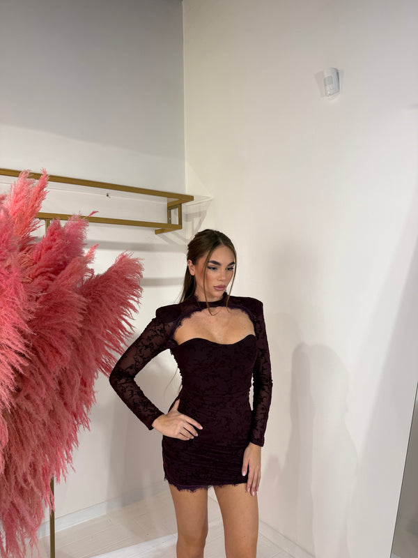 DRESS HAVEN BORGOGNA