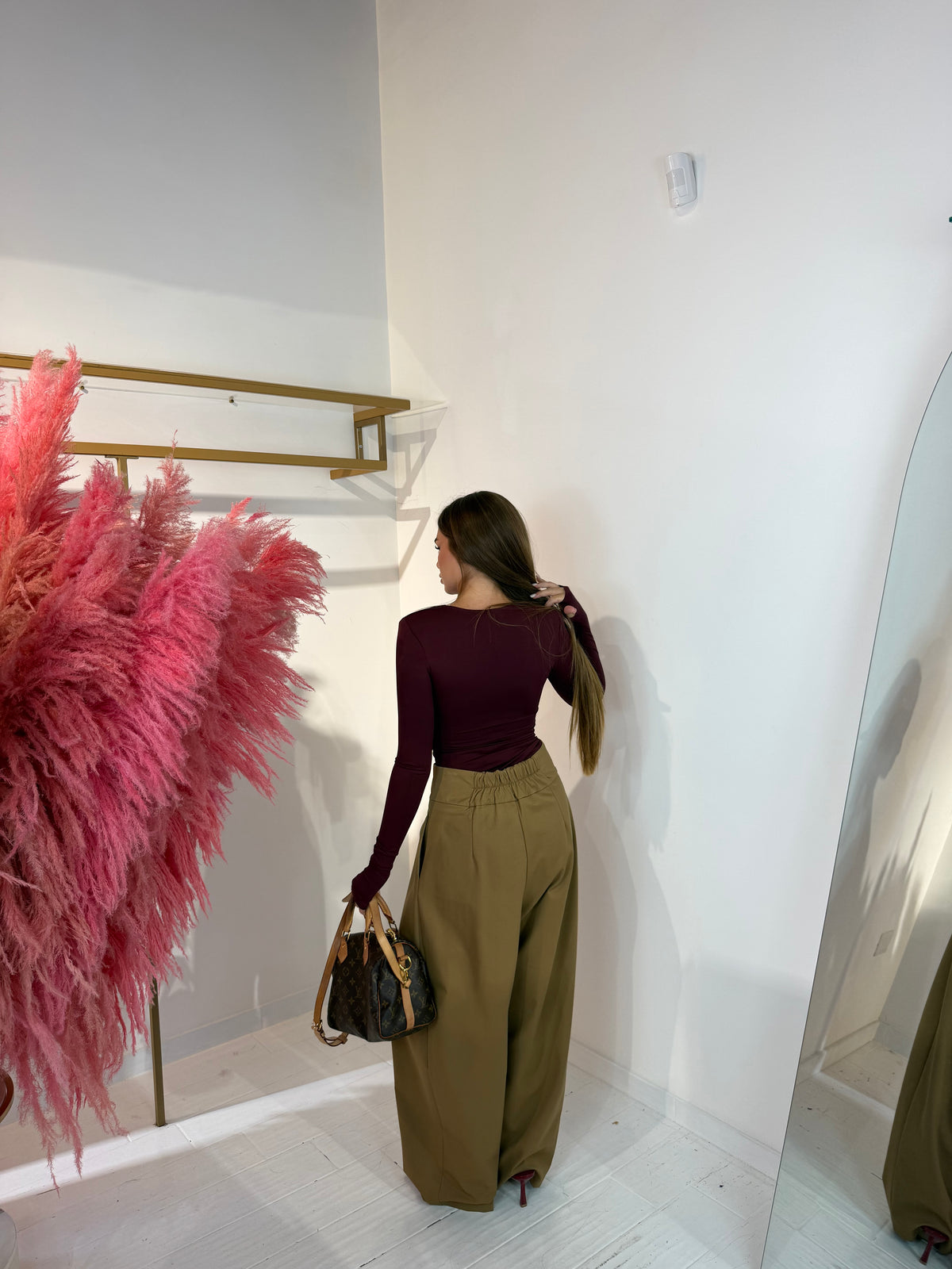 PANTALONE DIANA CAMMELLO