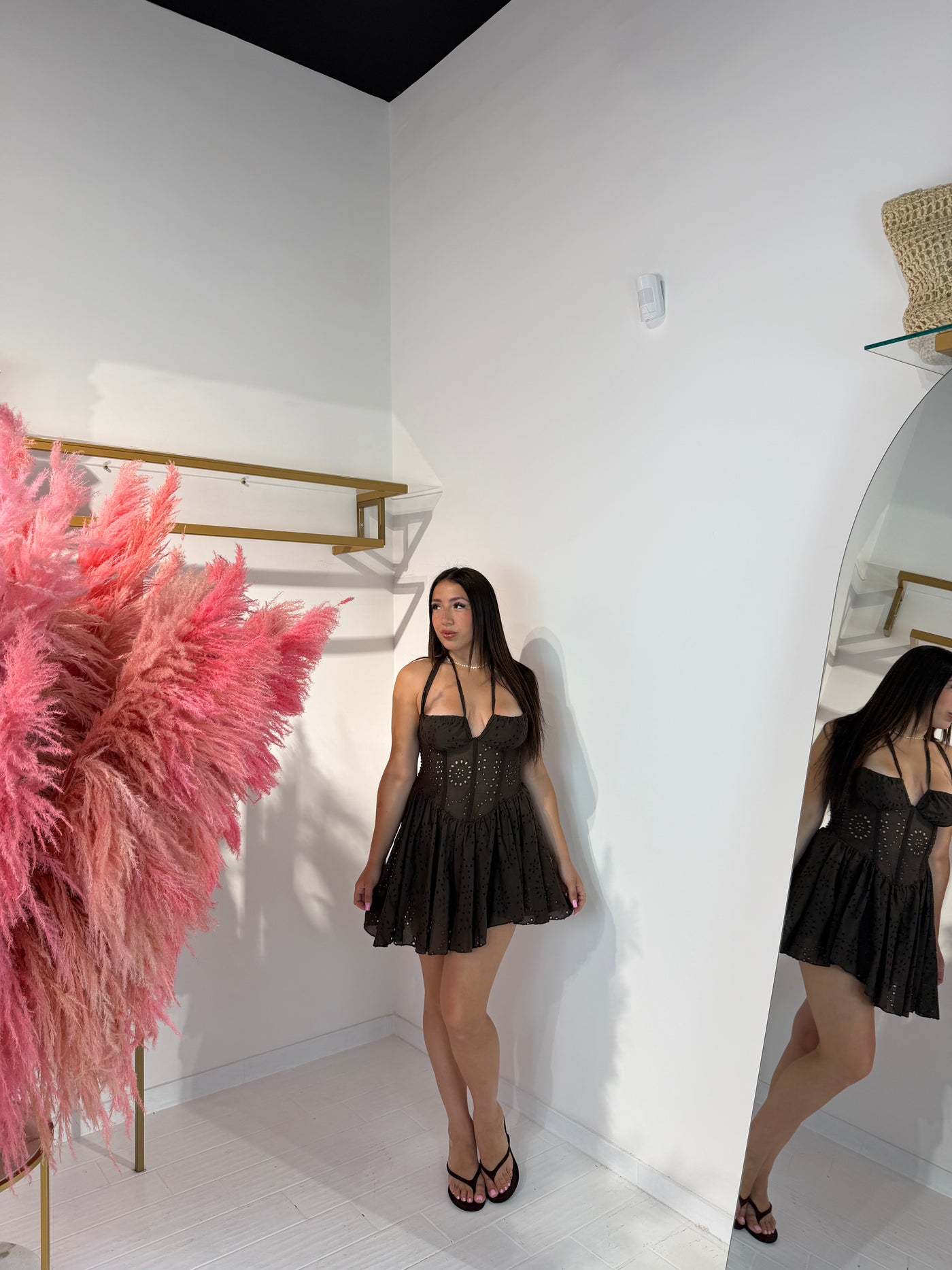 DRESS TENERIFE MARRONE