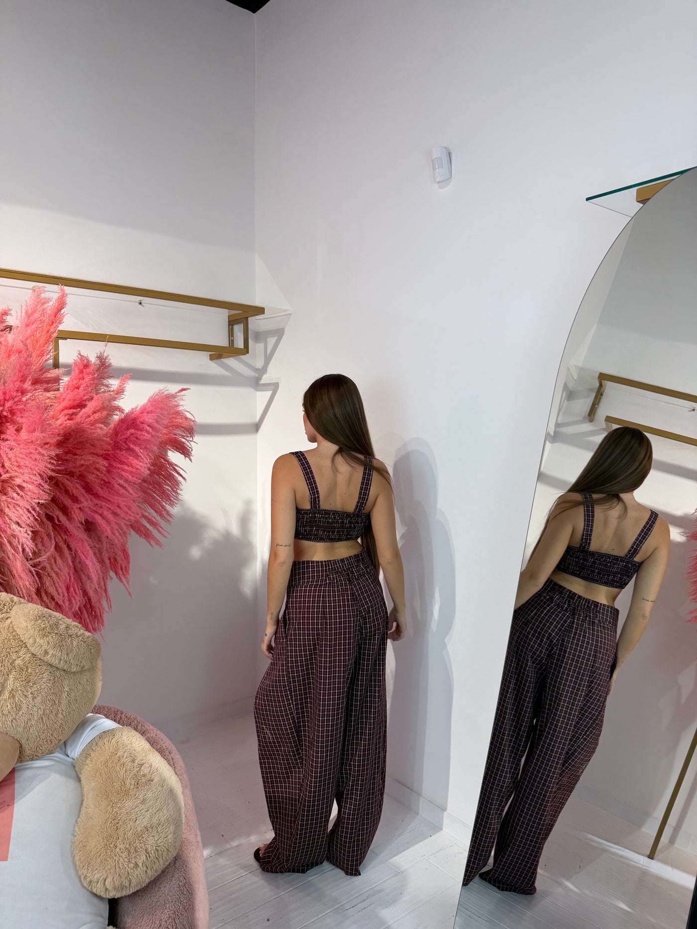 COORDINATO BRUNETTE BORDEAUX