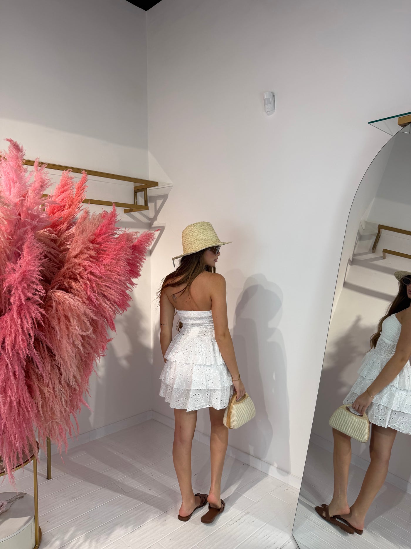DRESS SANTORINI BIANCO