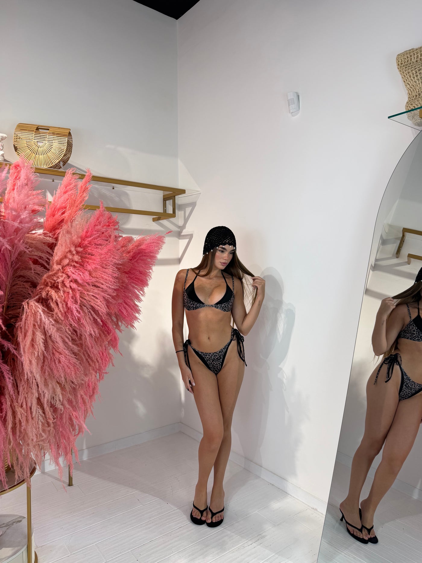 BIKINI DOUBLE LEOPARDATO