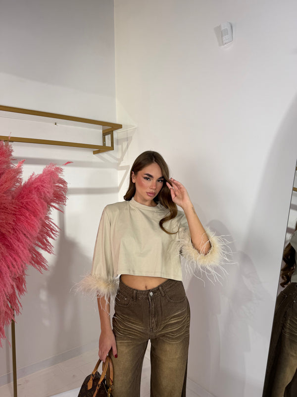 MAGLIA LAILA BEIGE