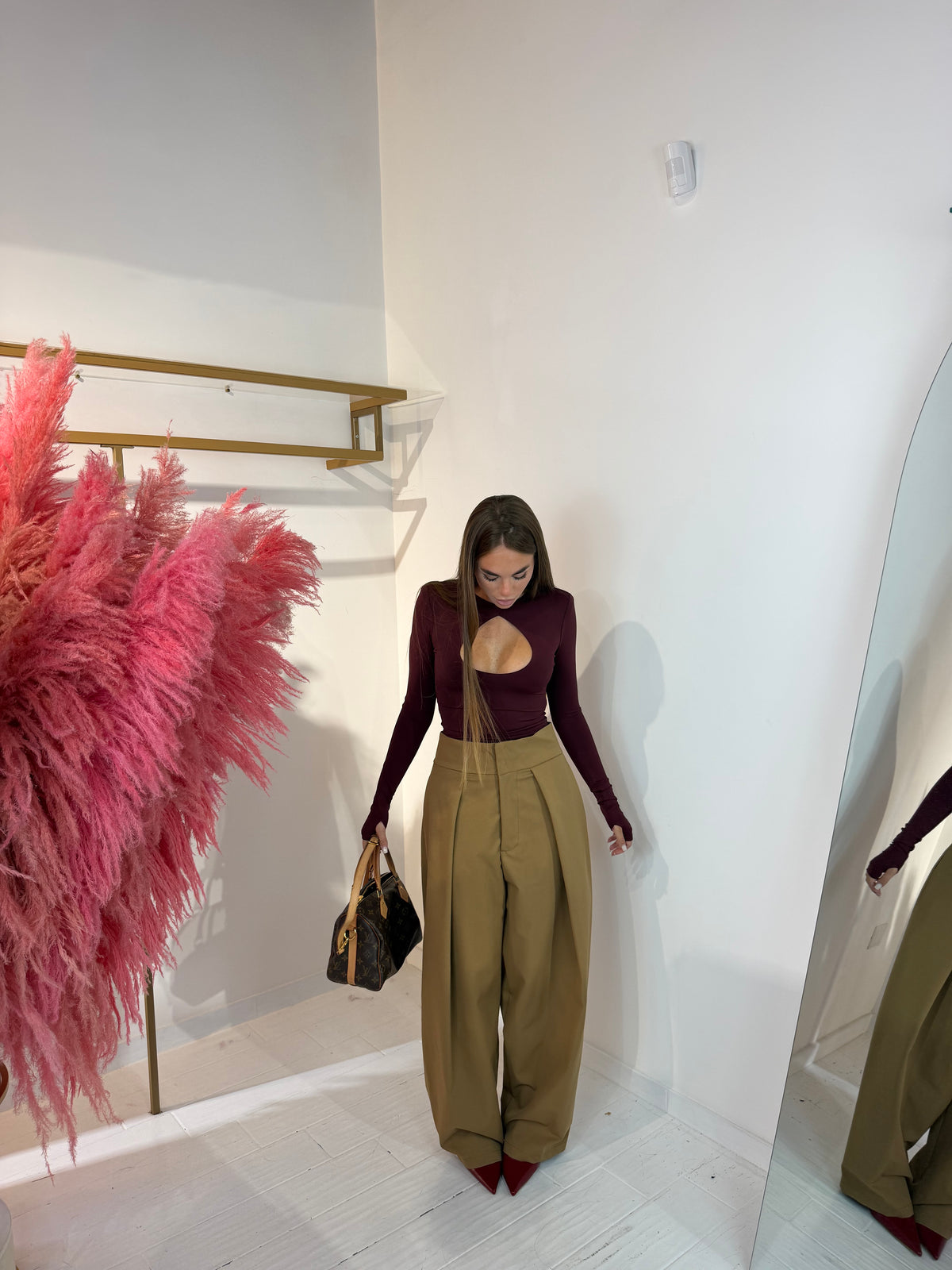 PANTALONE DIANA CAMMELLO