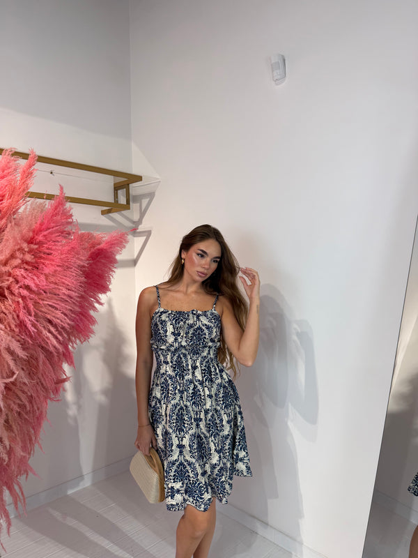DRESS SANDY BLU