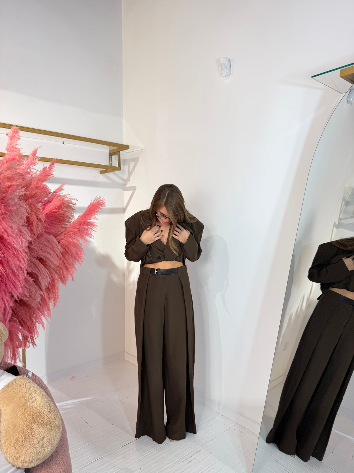 TAILLEUR VICTORIA MARRONE