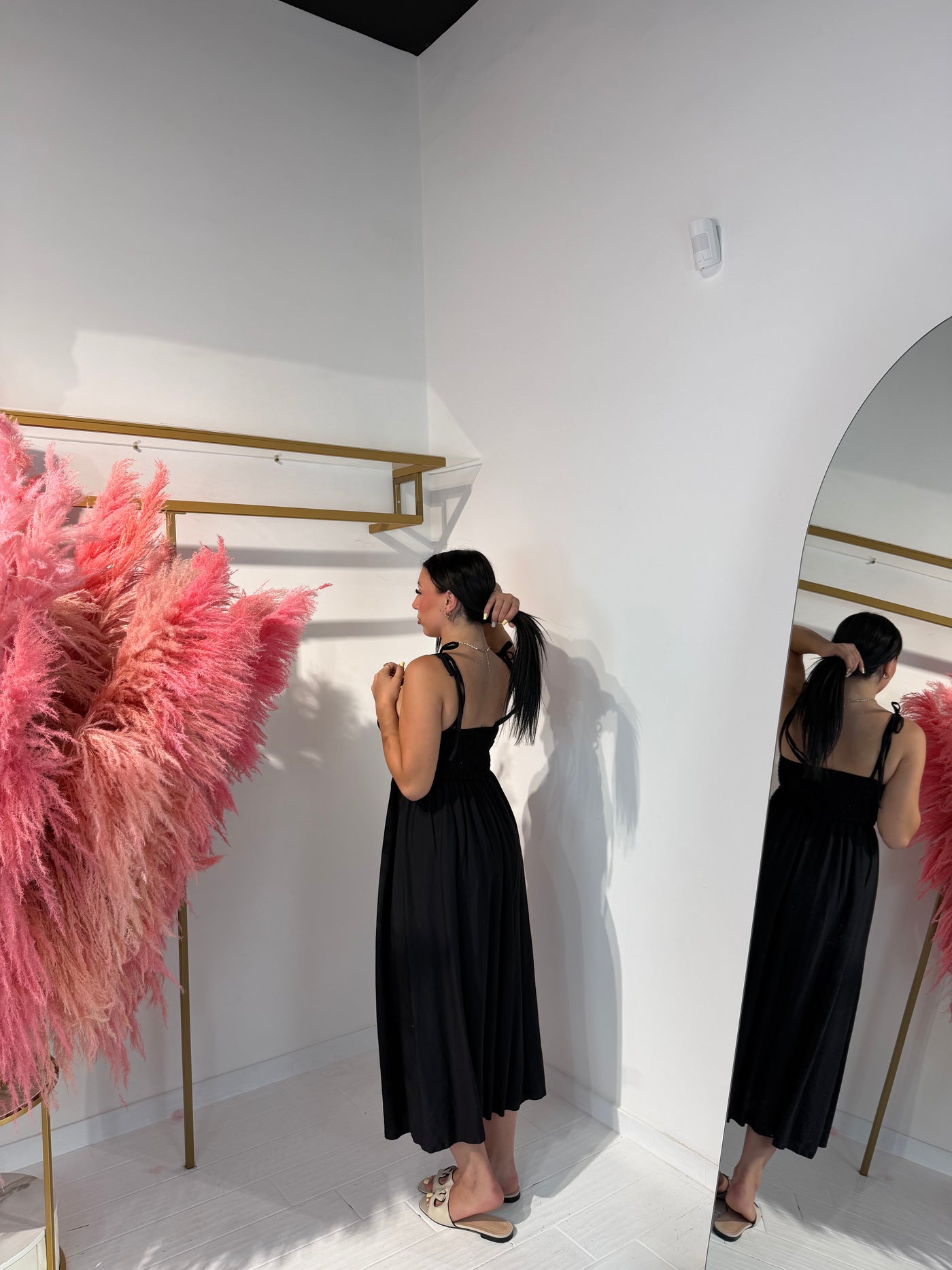 DRESS SILVIA NERO