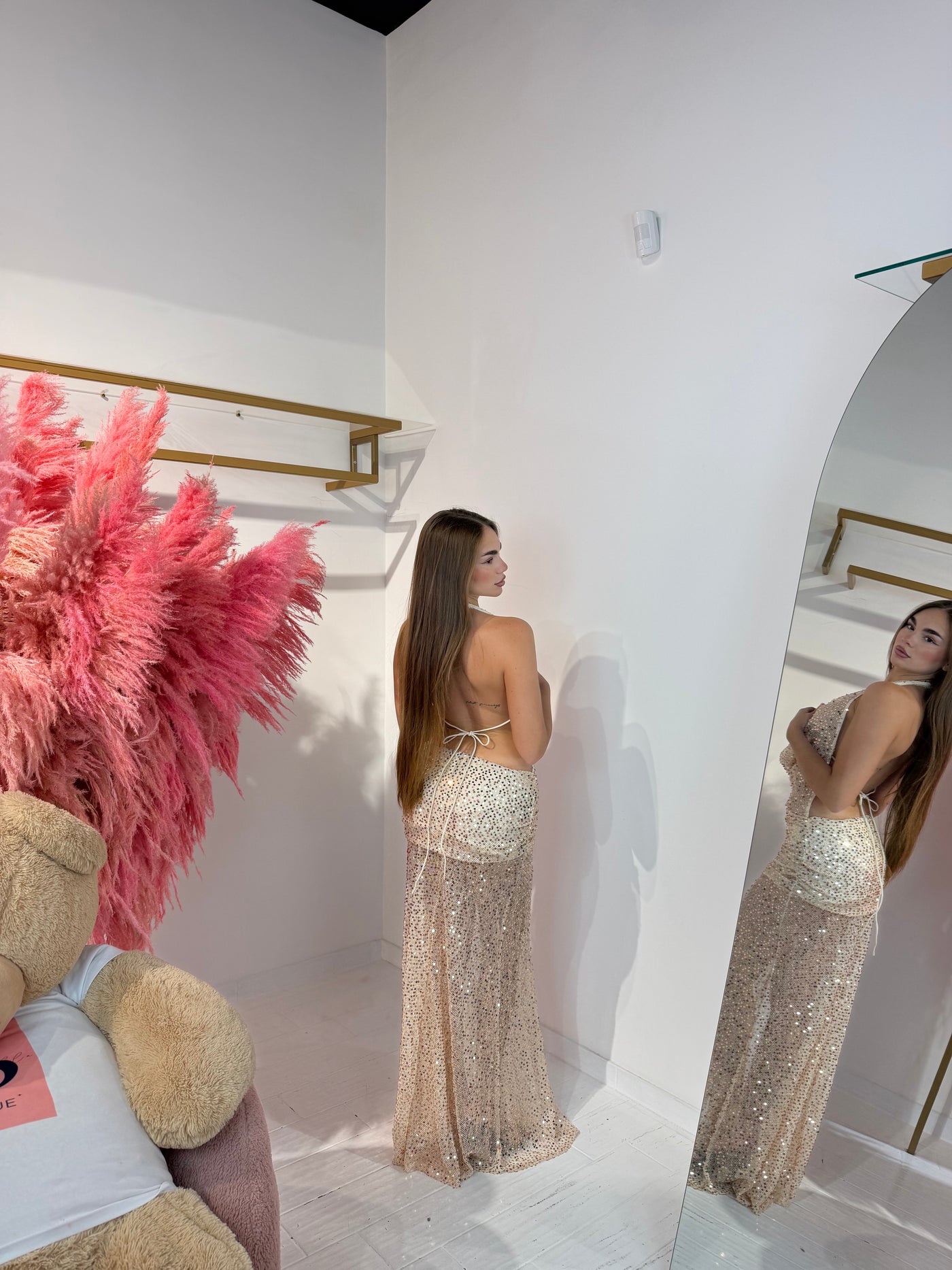 DRESS SKY CHAMPAGNE