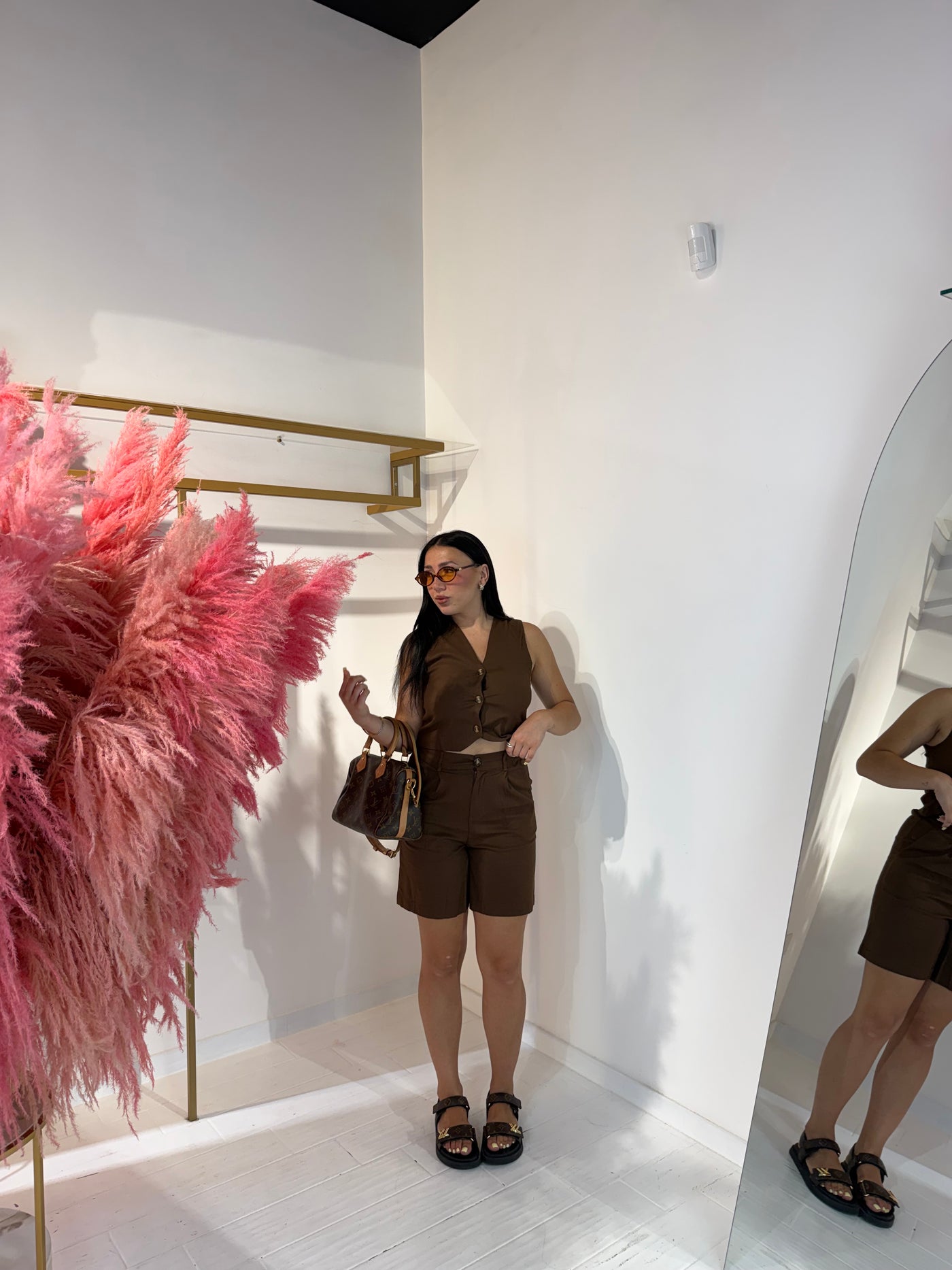 COORDINATO CATHERINE MARRONE