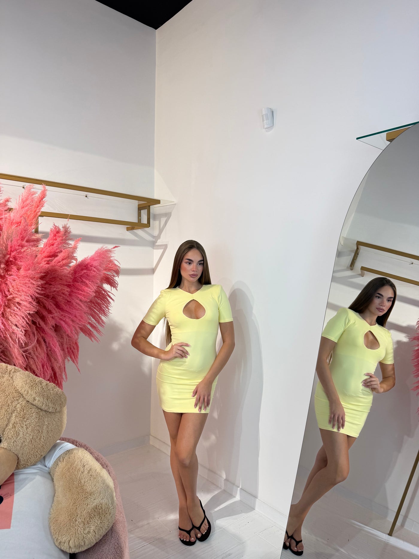 DRESS GEMMA GIALLO