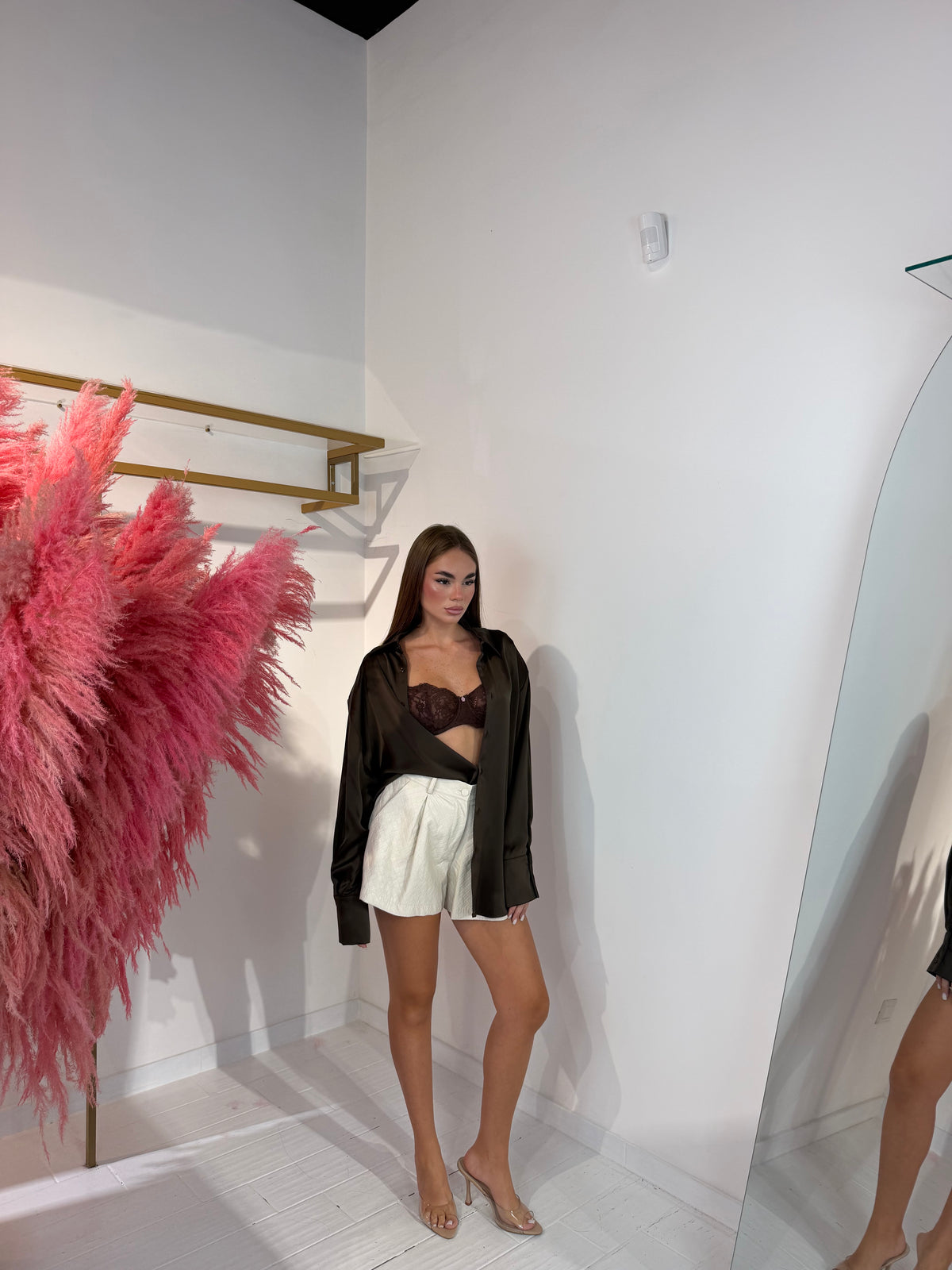 CAMICIA ELIANA MARRONE