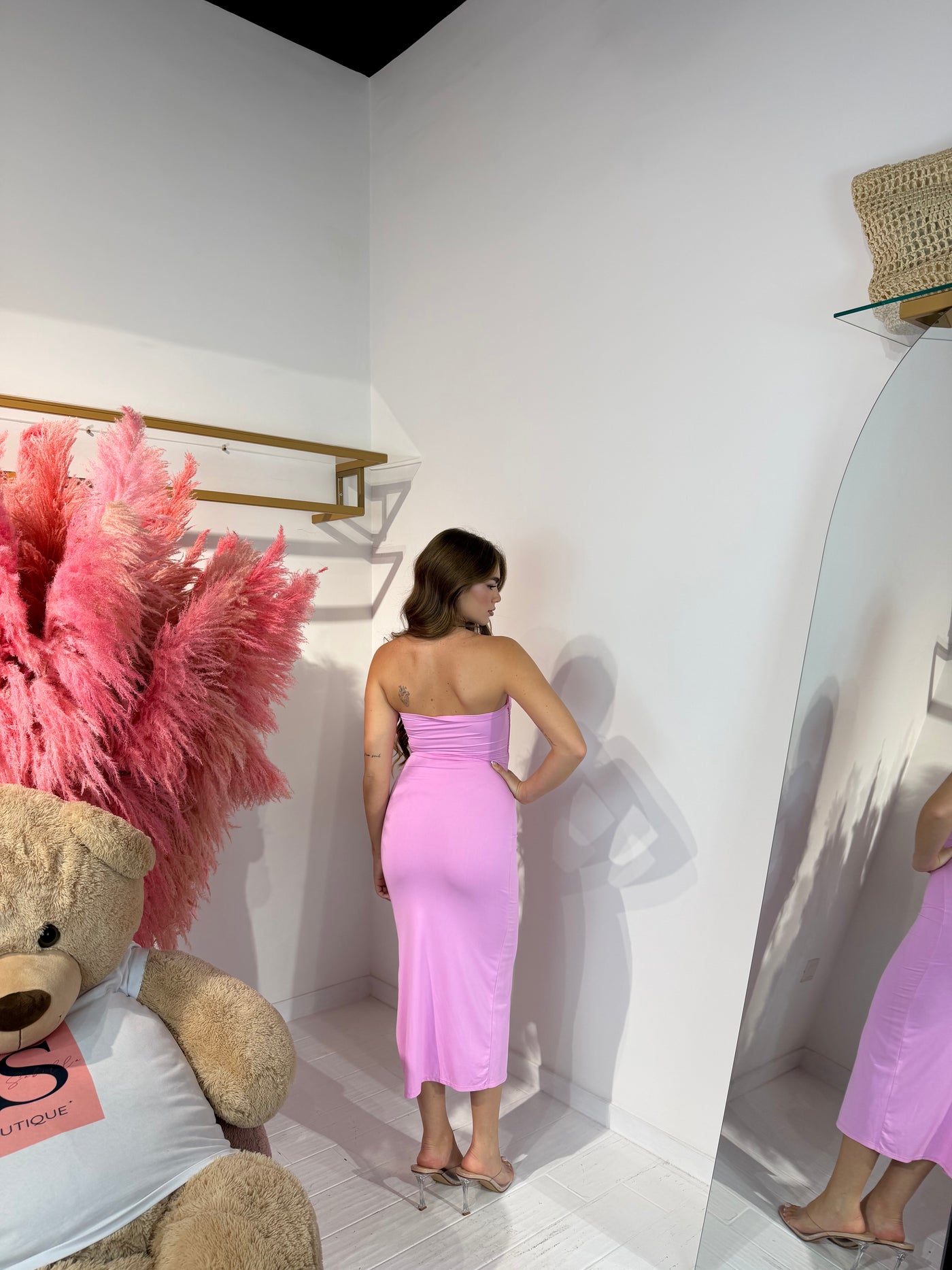 DRESS BASIC ROSA