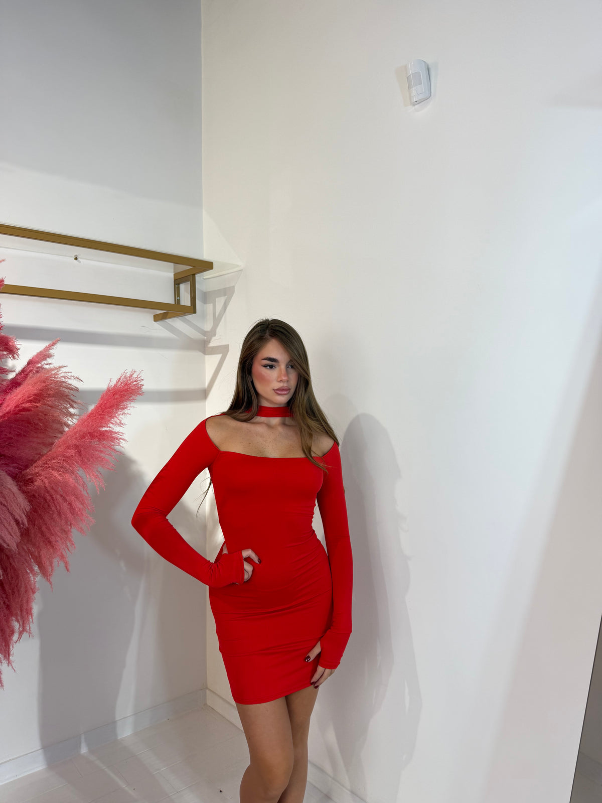 DRESS SWAMY ROSSO
