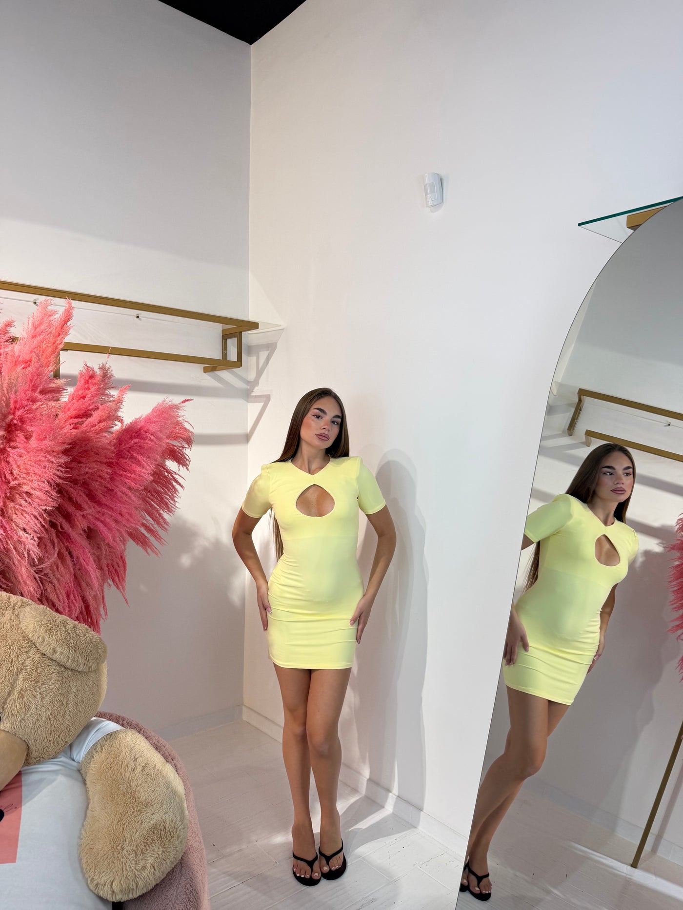 DRESS GEMMA GIALLO