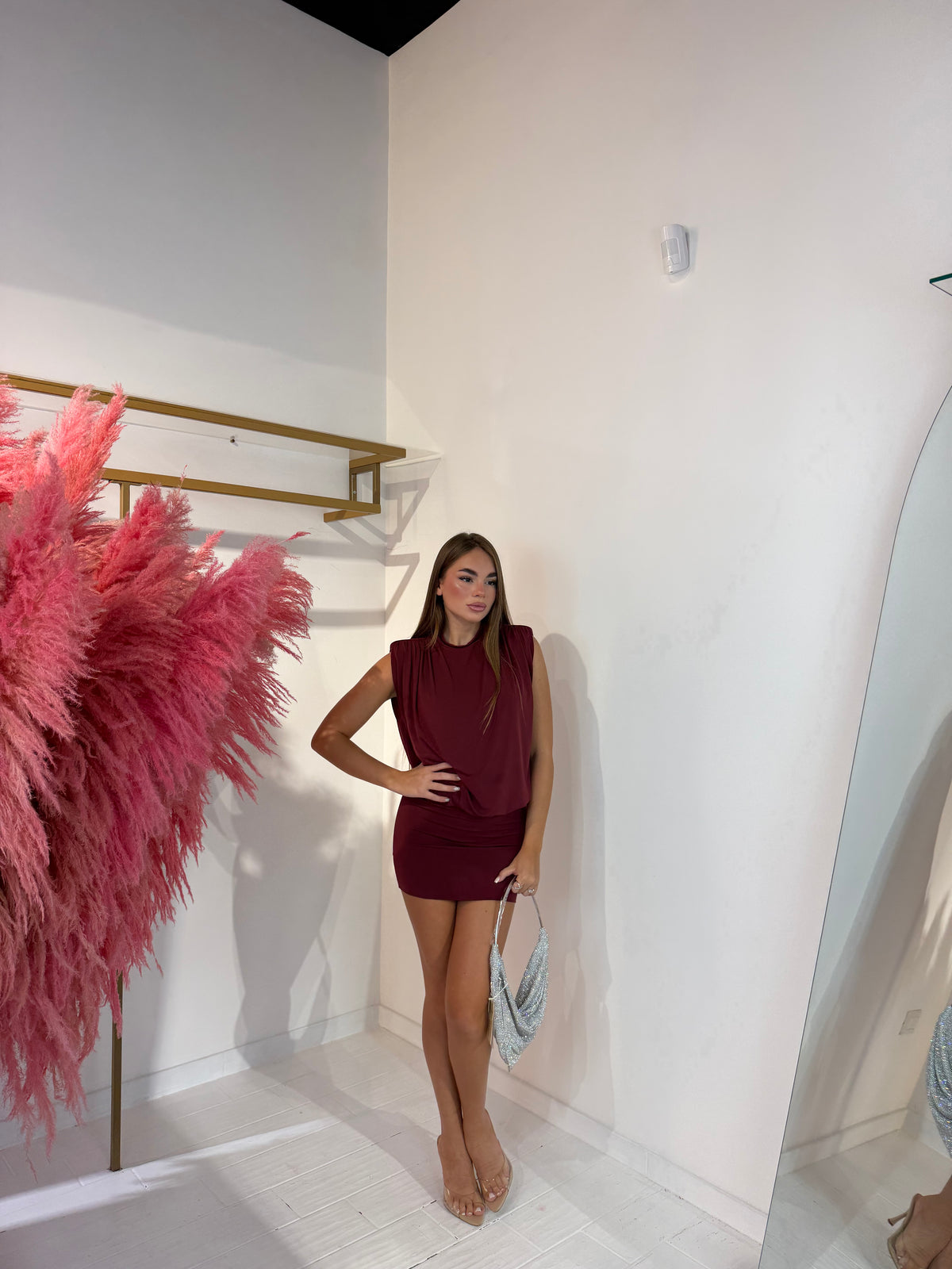 DRESS JULIETTE BORDEAUX