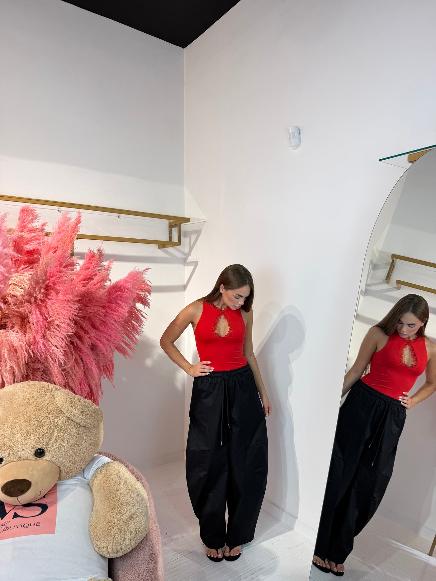 PANTALONE OLIVIA NERO