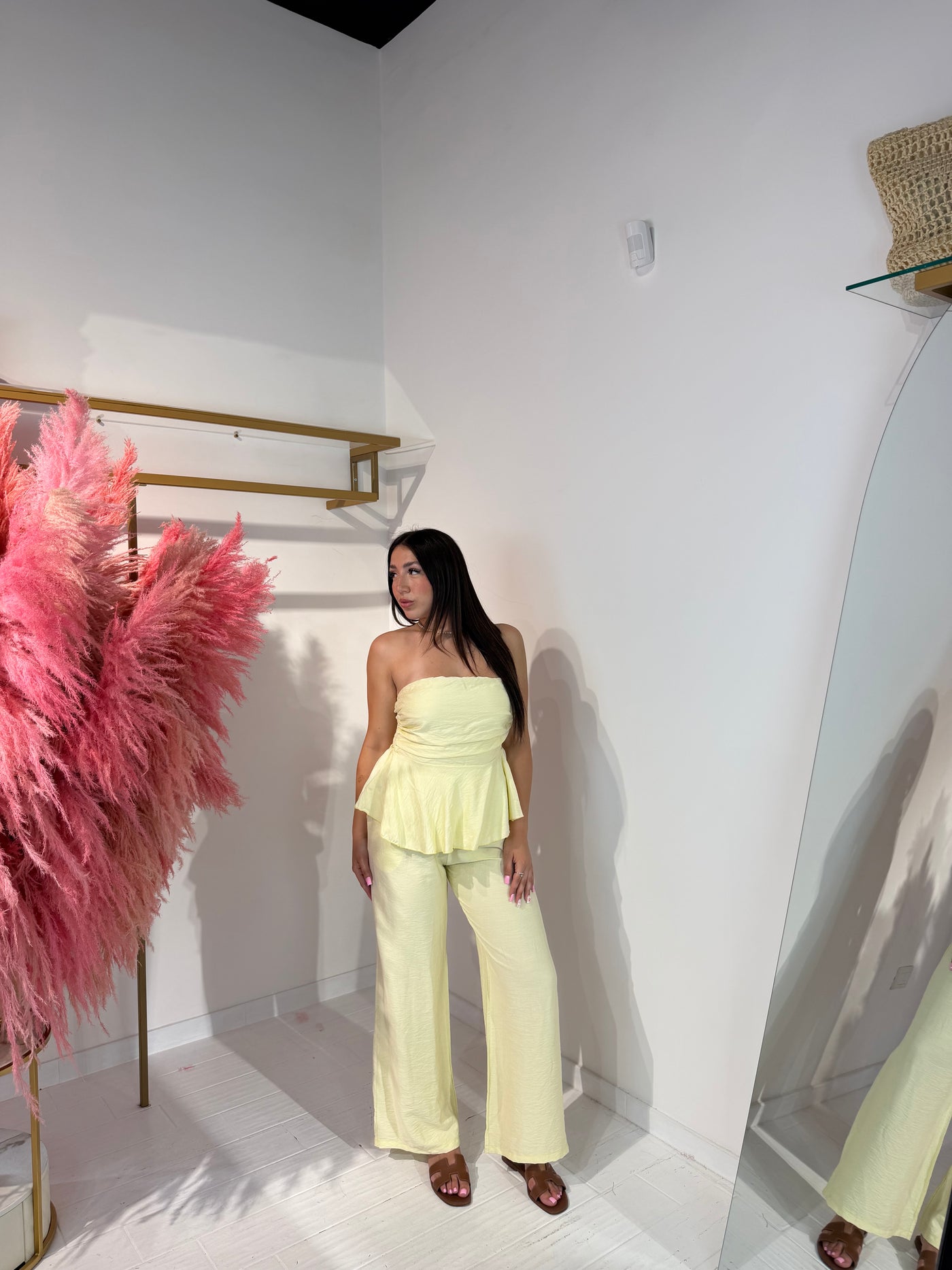COORDINATO LIFE GIALLO
