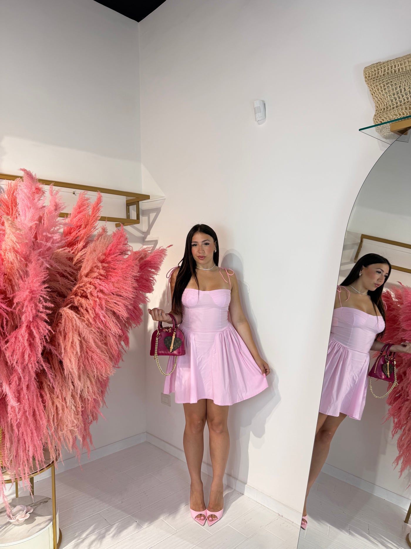 DRESS FAVOLA ROSA