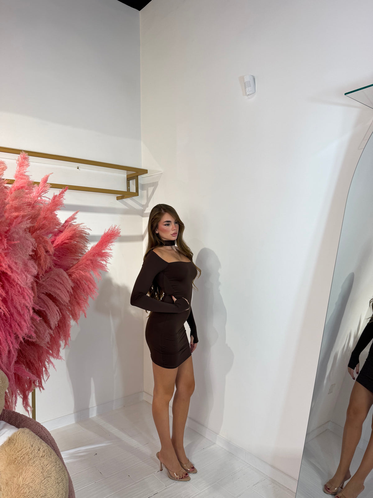 DRESS SWAMY MARRONE
