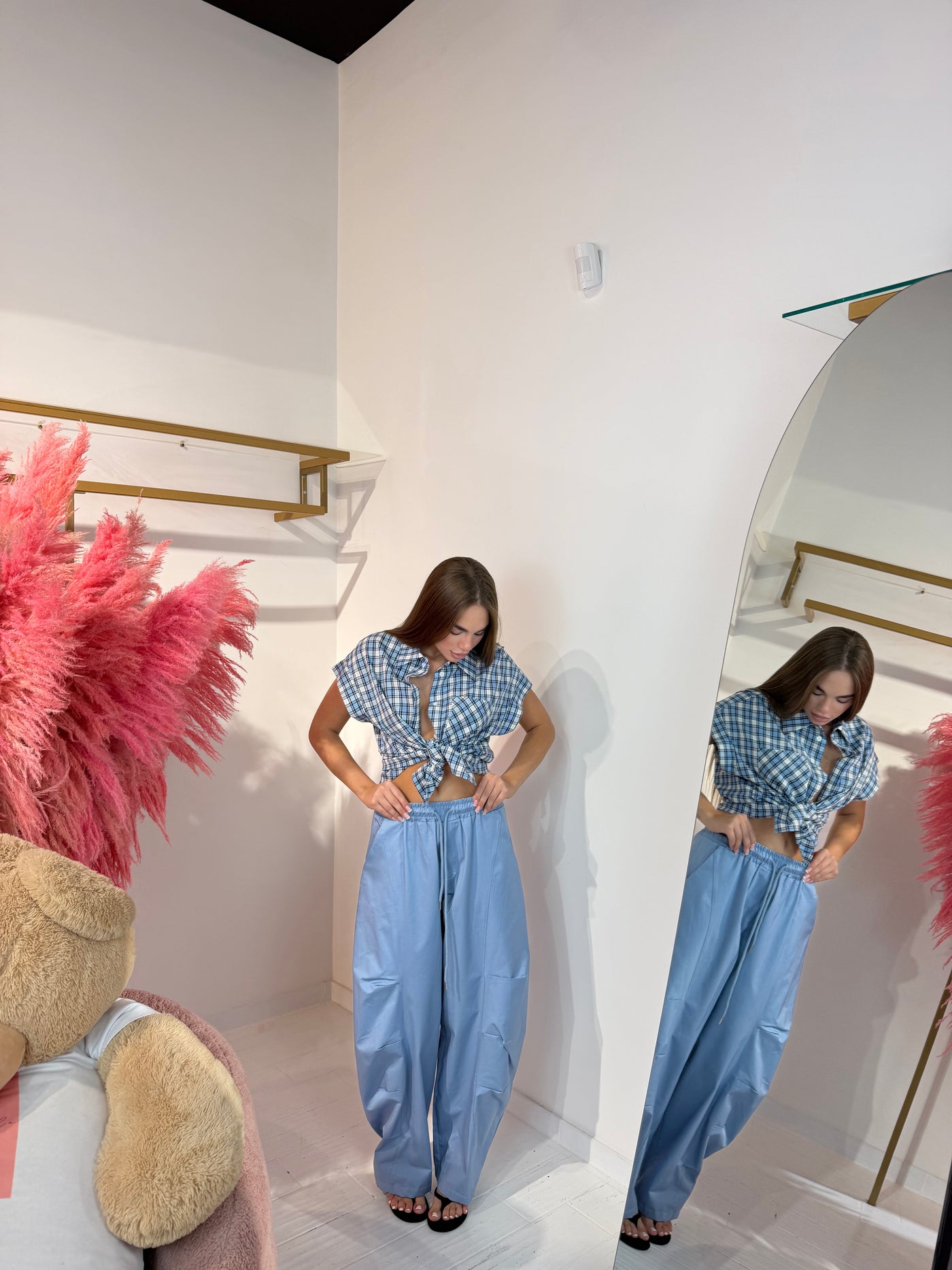 PANTALONE OLIVIA CELESTE