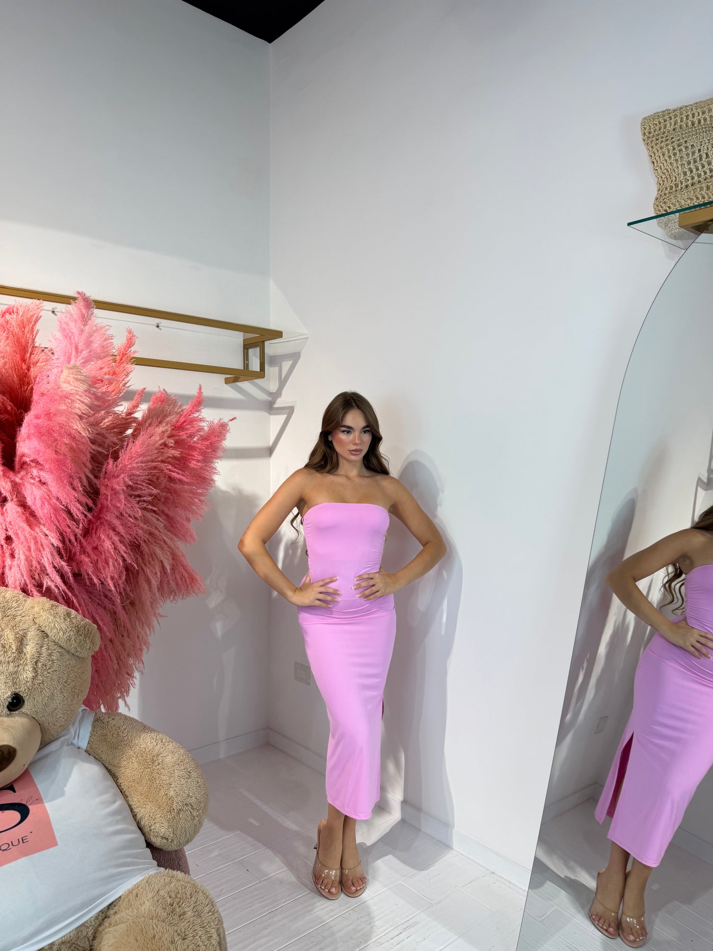 DRESS BASIC ROSA