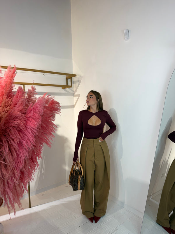 PANTALONE DIANA CAMMELLO