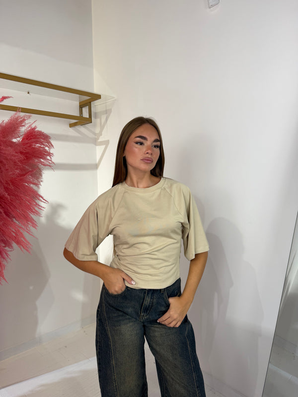 T-SHIRT NORA BEIGE