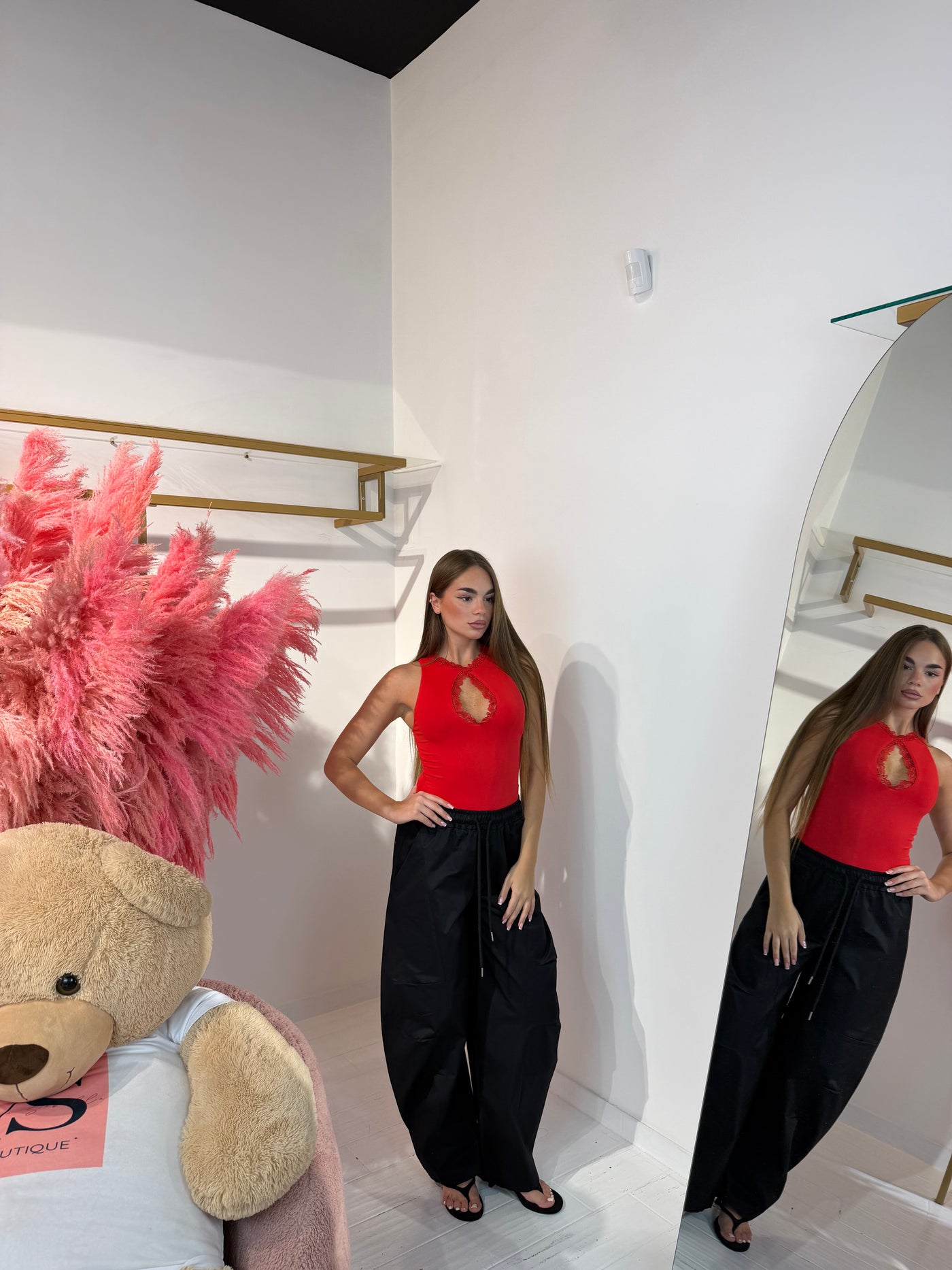 PANTALONE OLIVIA NERO