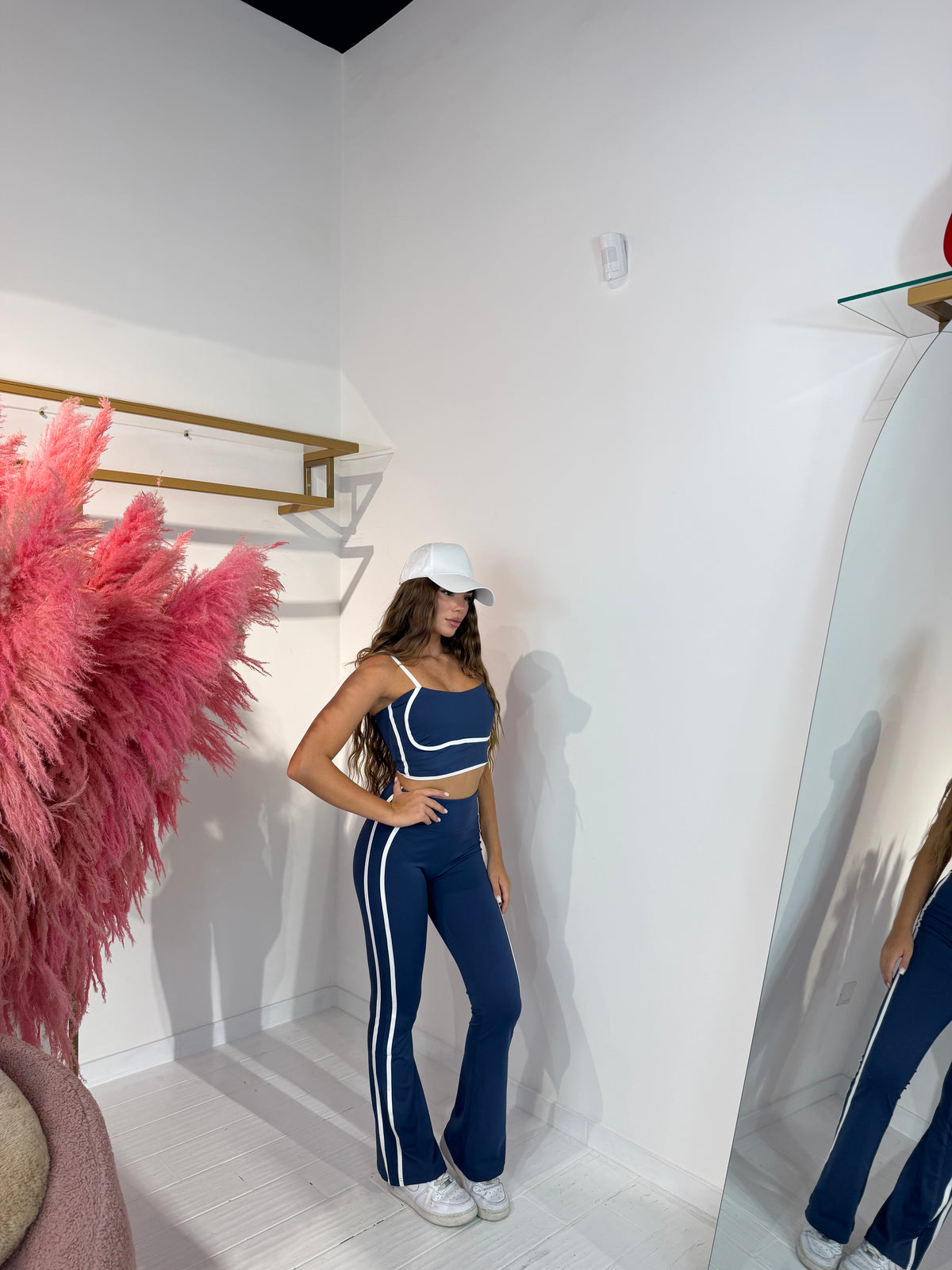 COORDINATO GYM BLU