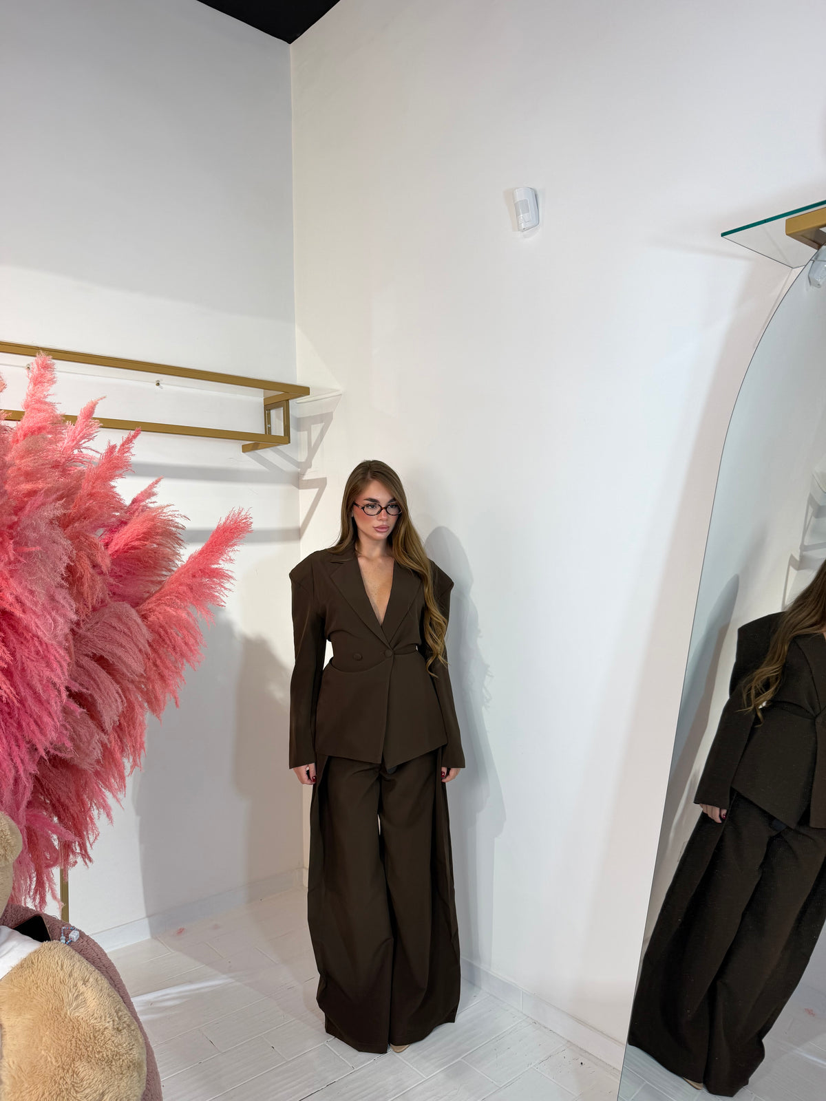 TAILLEUR VICTORIA MARRONE