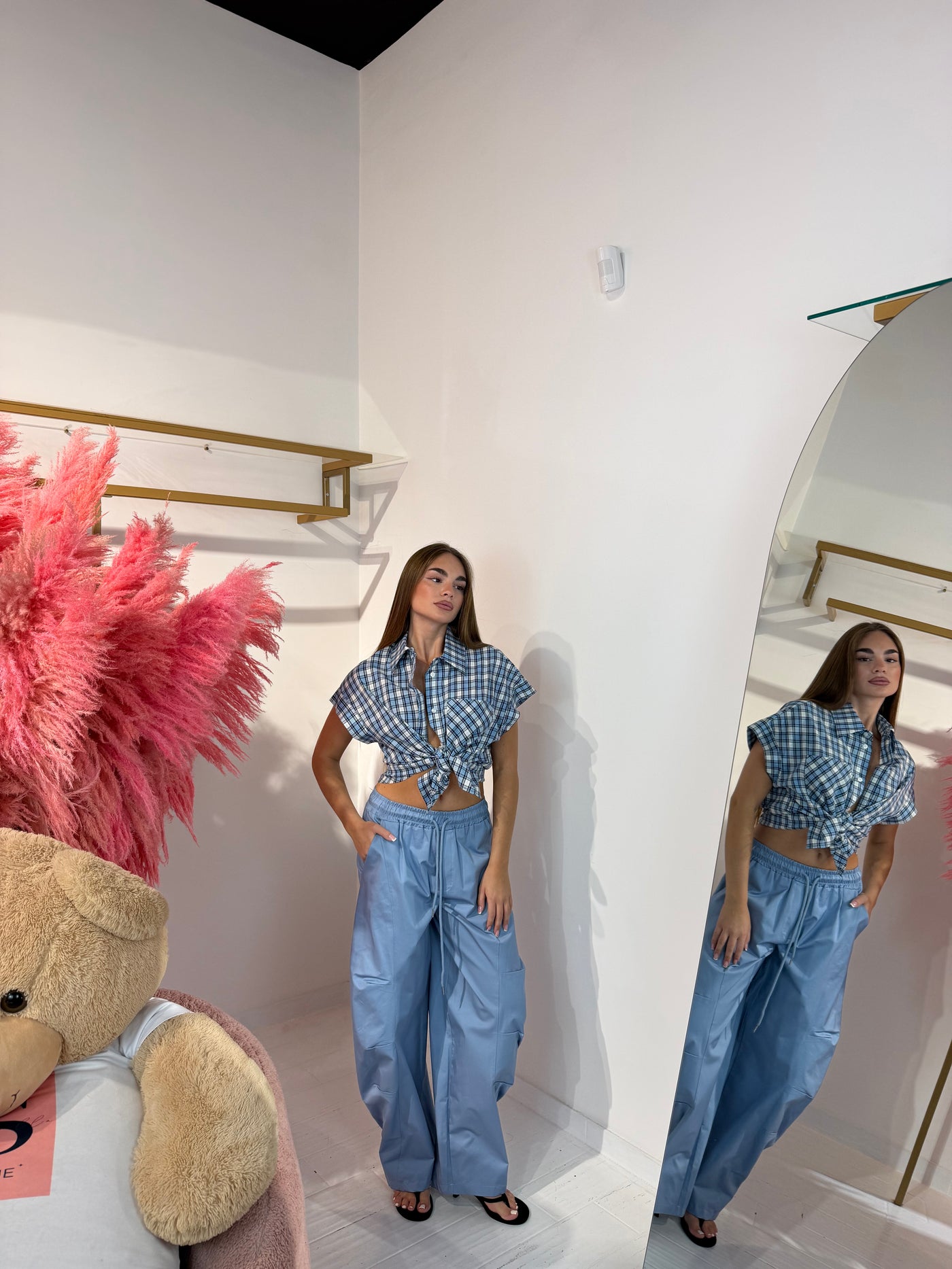 PANTALONE OLIVIA CELESTE