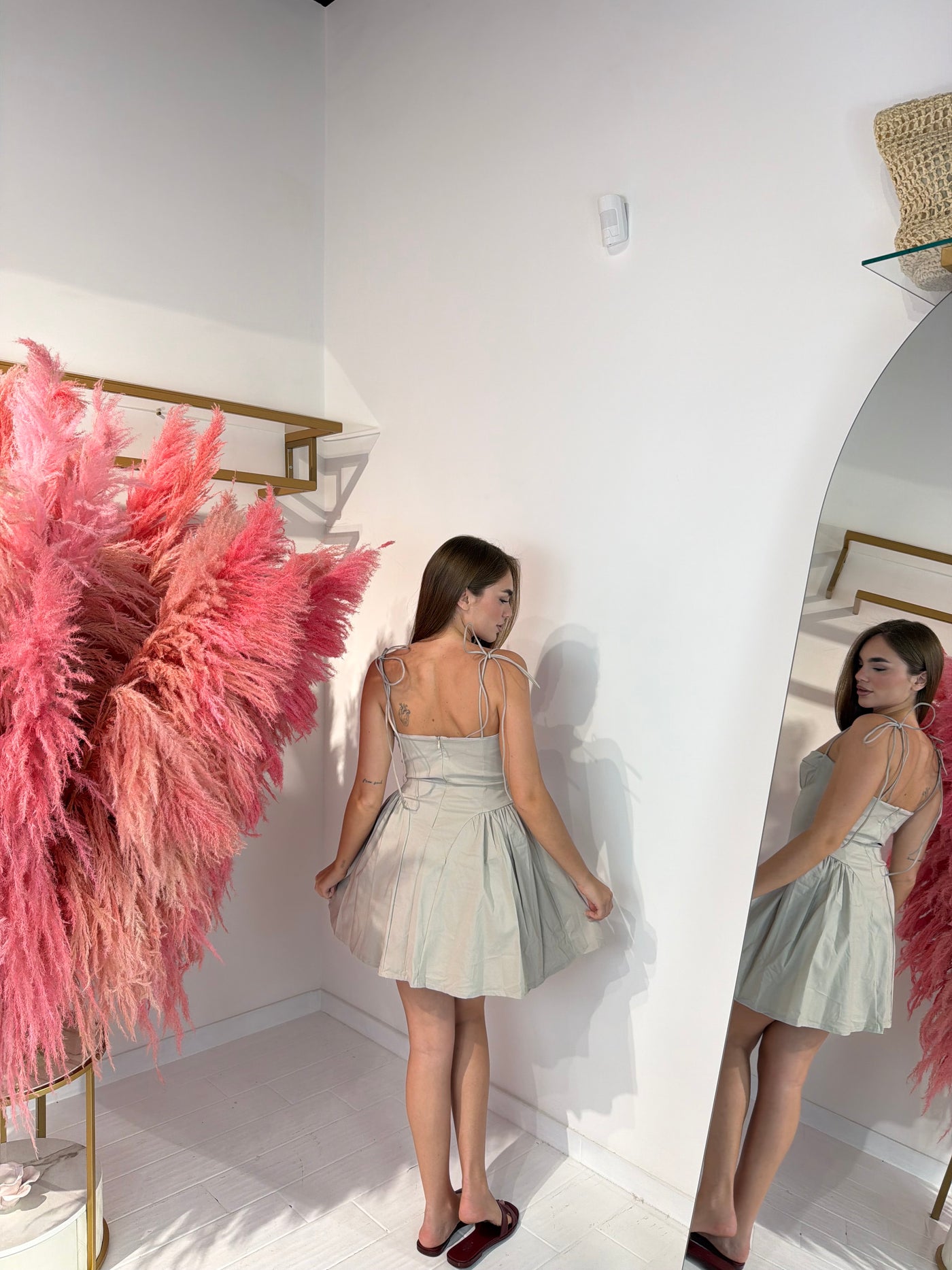 DRESS FAVOLA FANGO