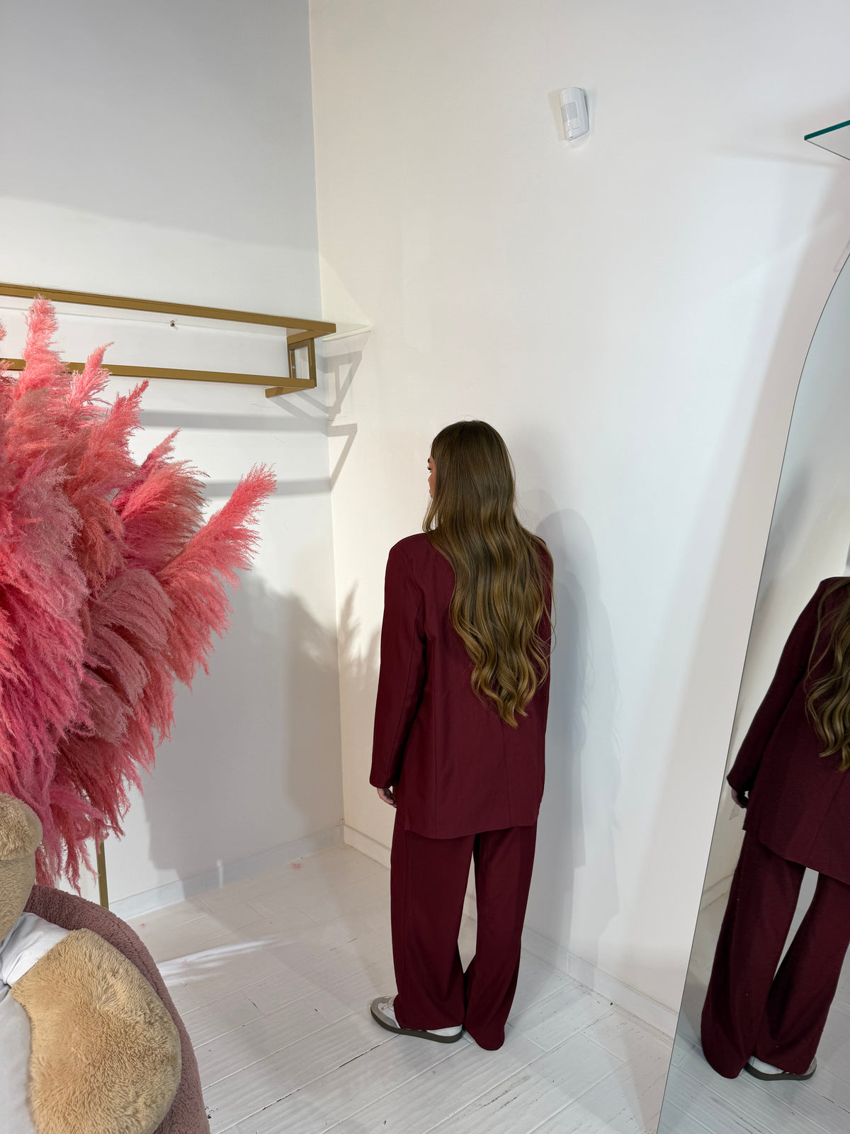 TAILLEUR CARMEN BORDEAUX