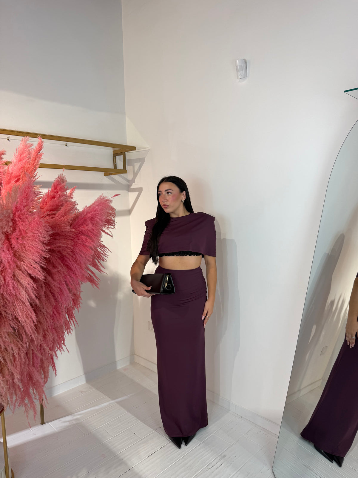 COORDINATO LYDIA BORGOGNA