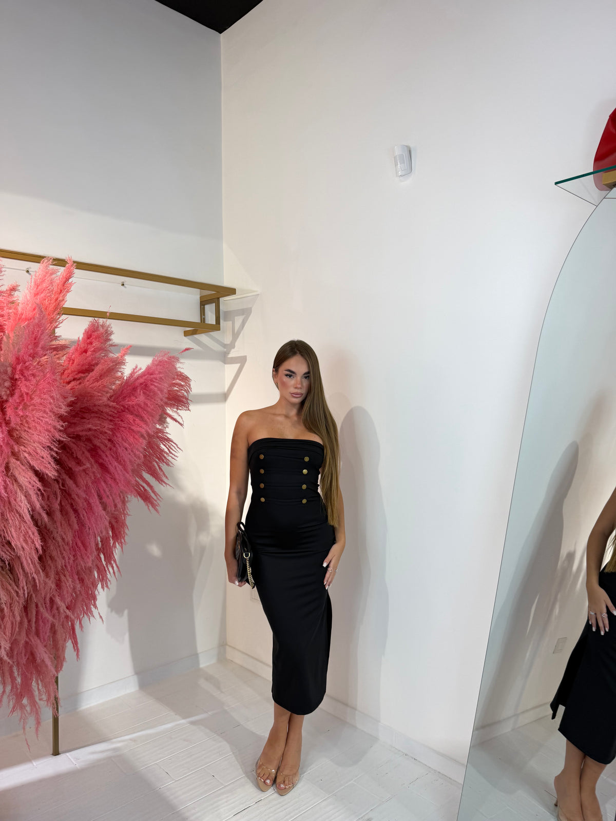 DRESS MARGHE NERO