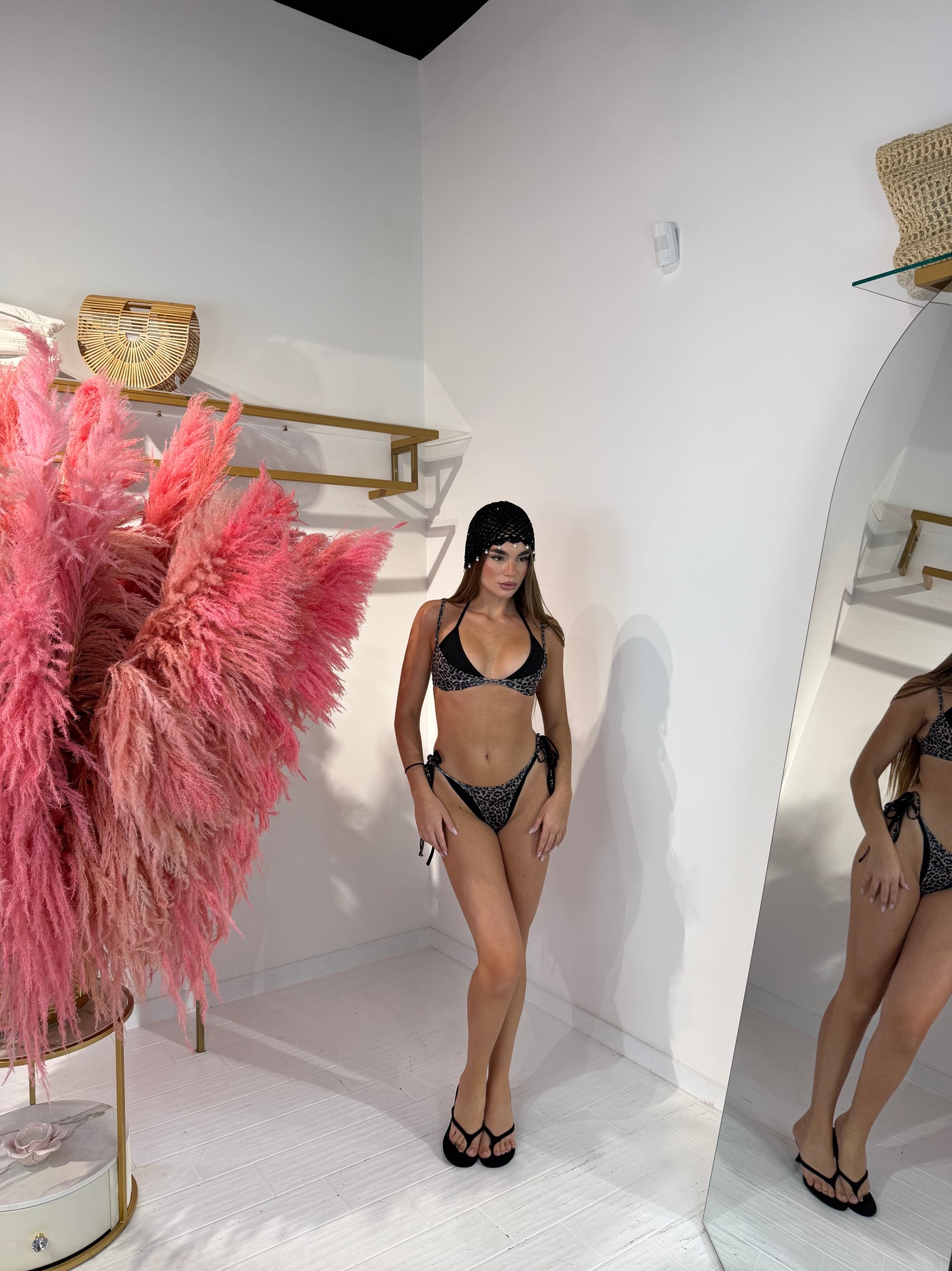 BIKINI DOUBLE LEOPARDATO