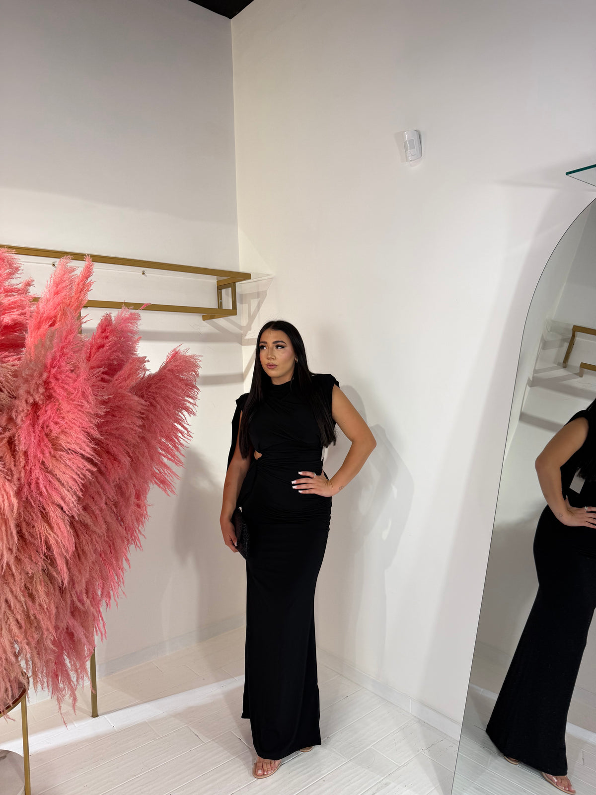 DRESS GEORGINA NERO