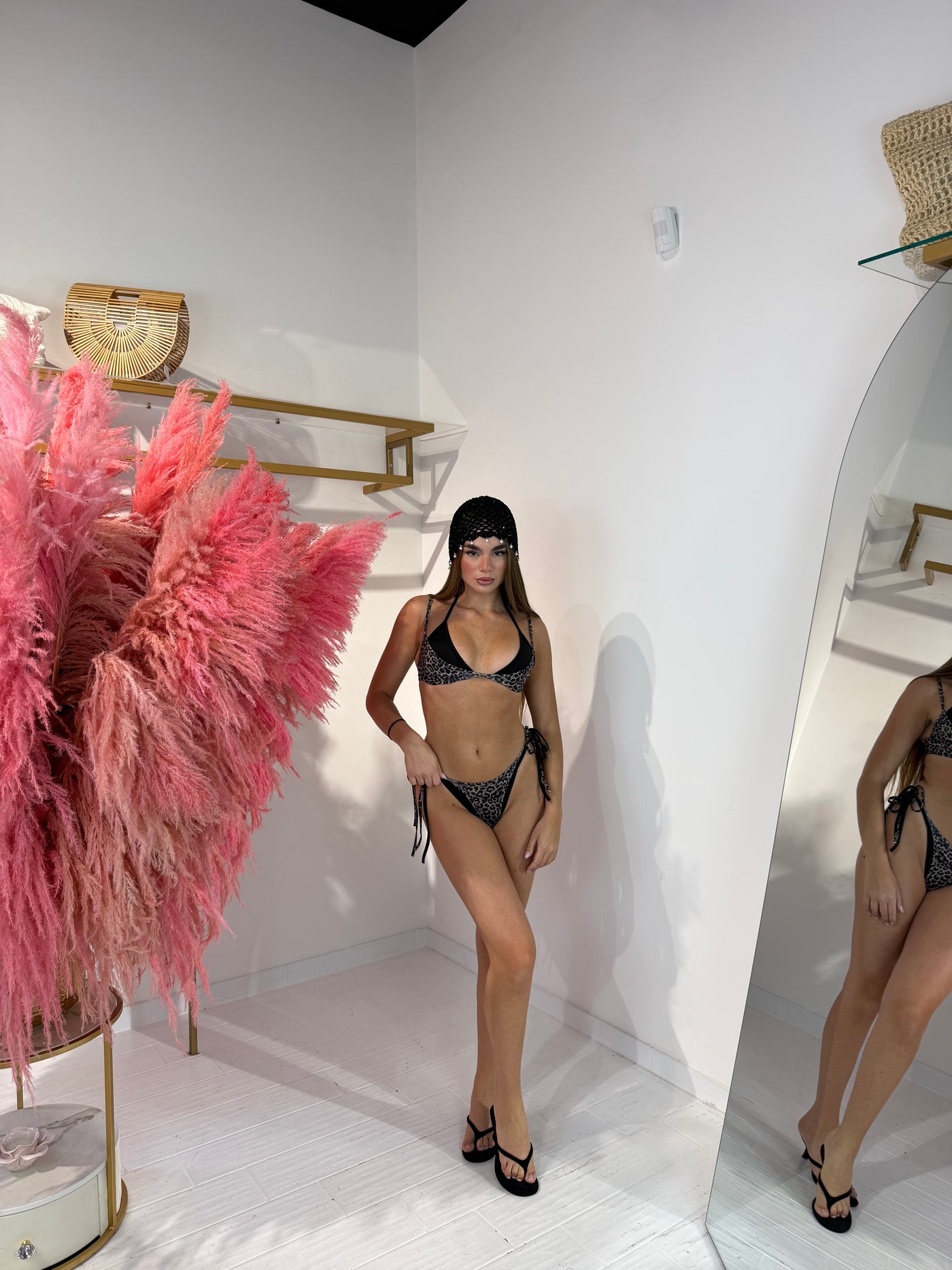BIKINI DOUBLE LEOPARDATO