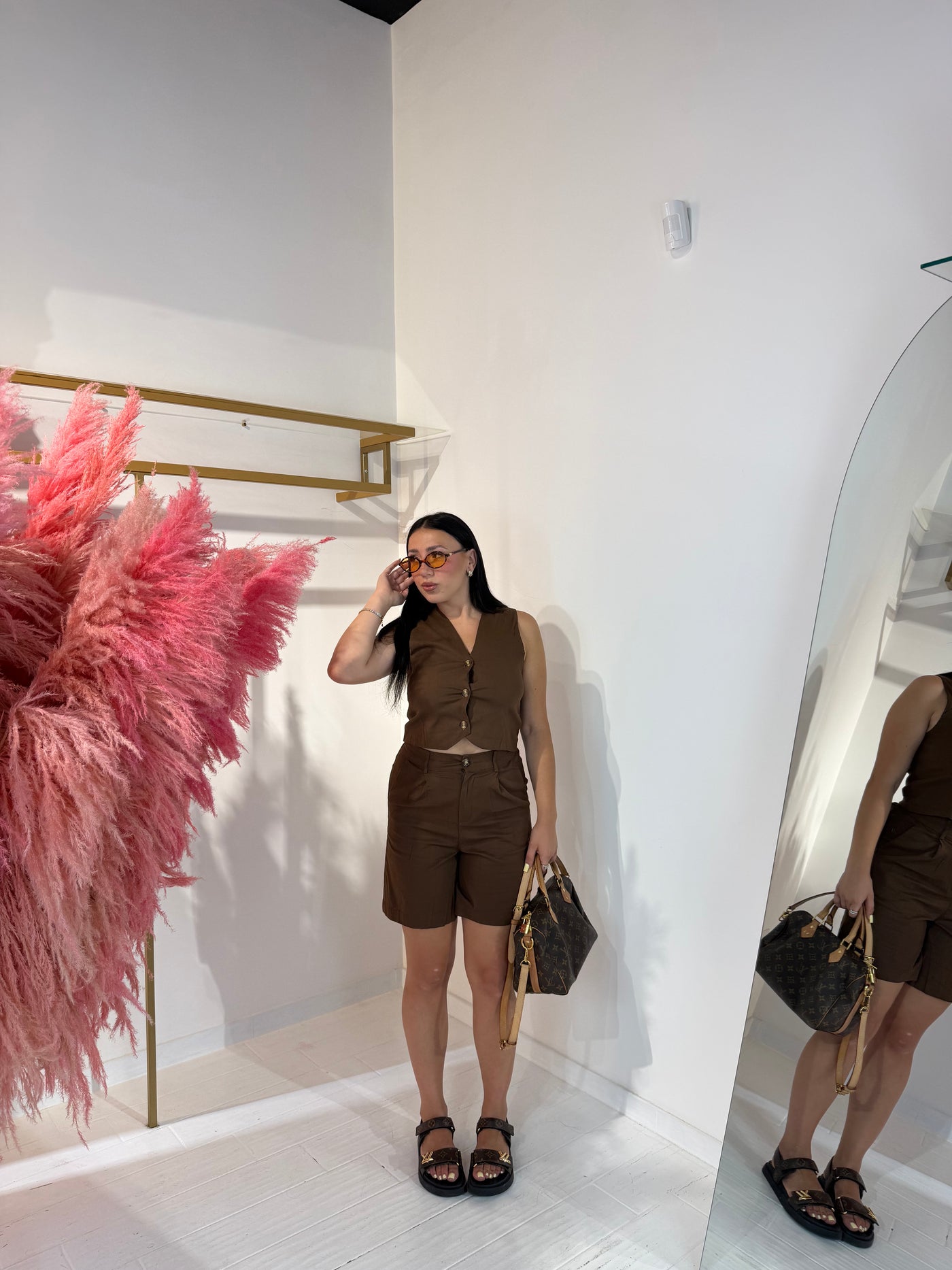 COORDINATO CATHERINE MARRONE