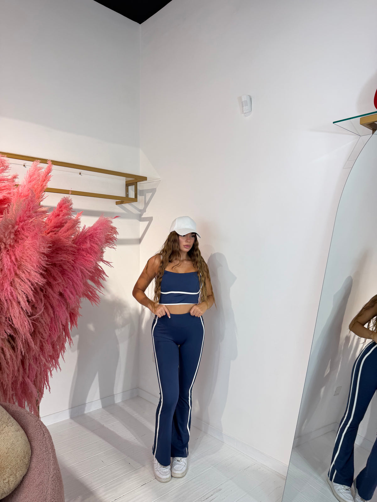COORDINATO GYM BLU