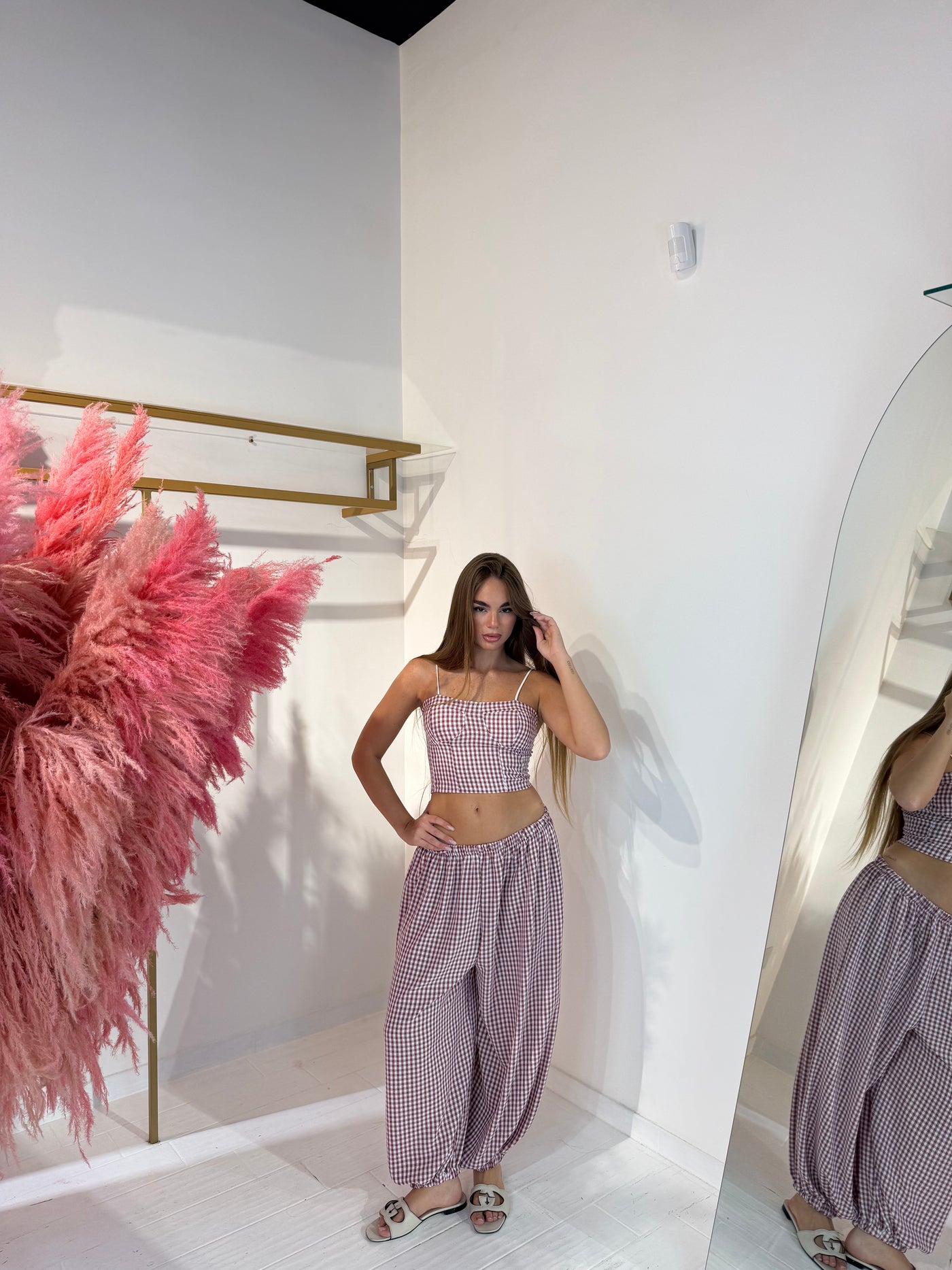COORDINATO ALLISON BORDEAUX