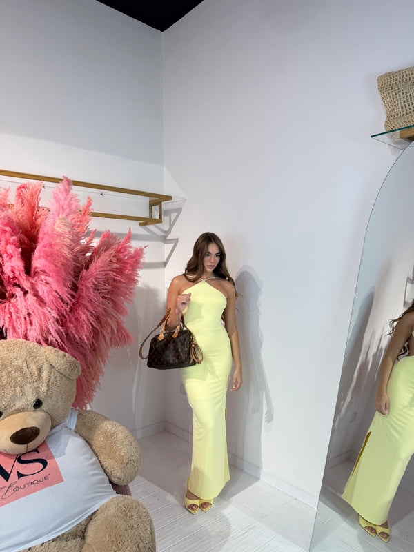 DRESS SELENA GIALLO