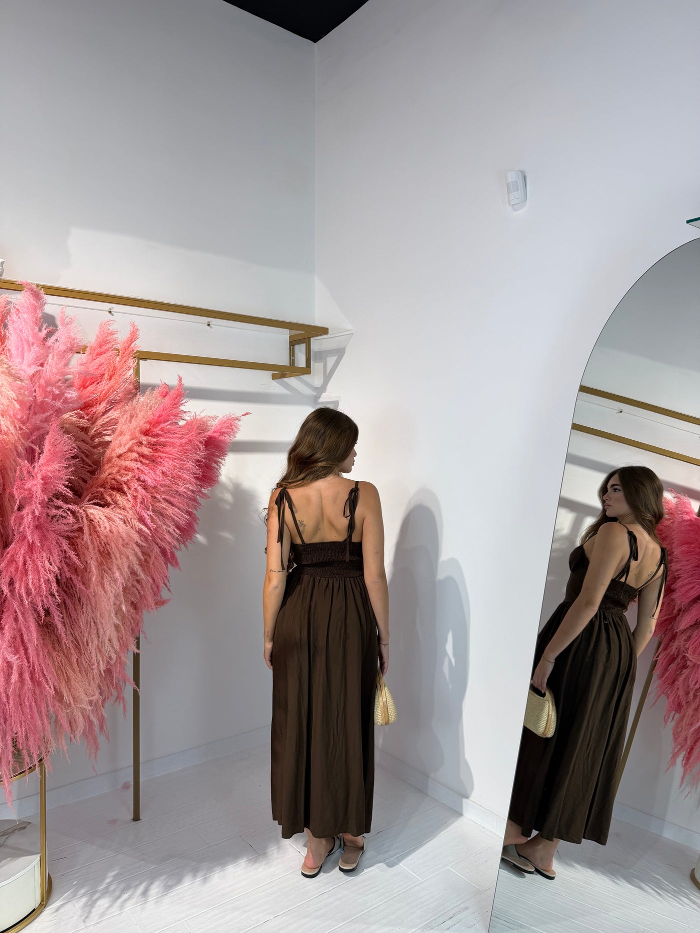 DRESS SILVIA MARRONE