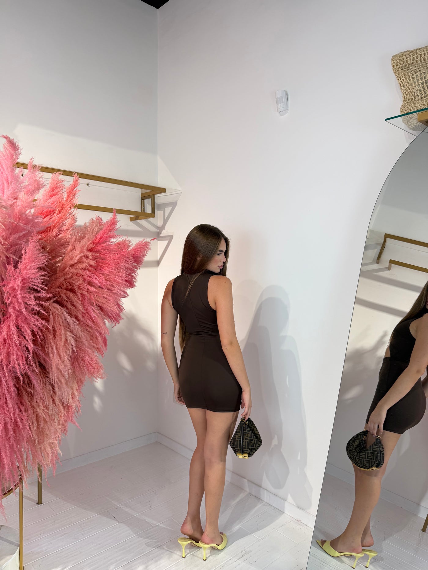DRESS SUSY MARRONE