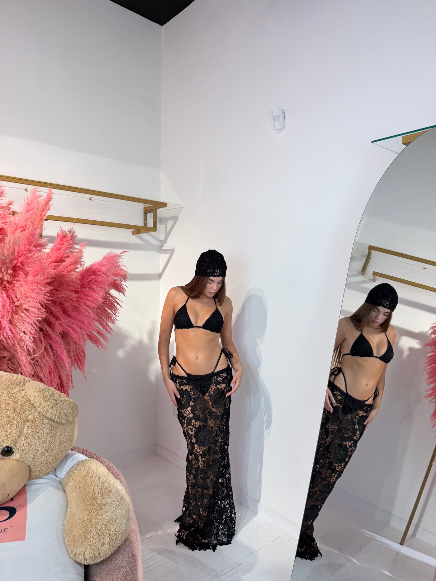 SET BIKINI ESTRELLA NERO