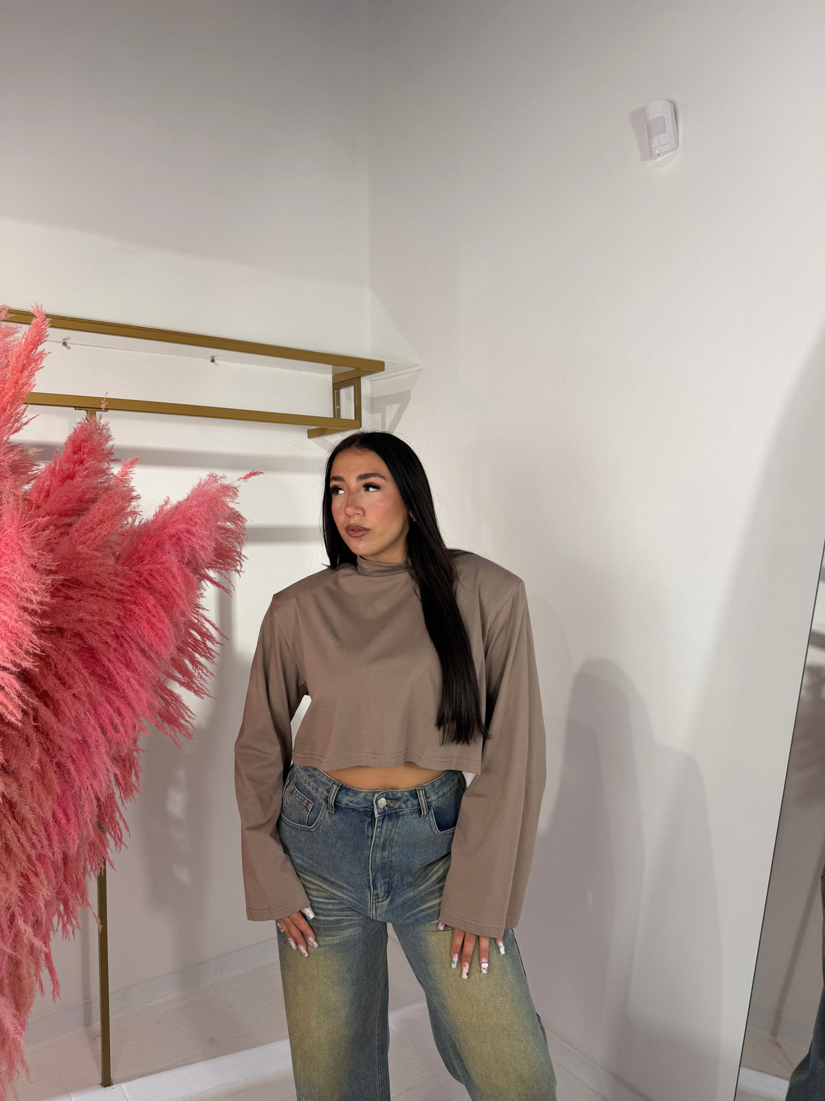 LONGSLEEVE CROP FANGO