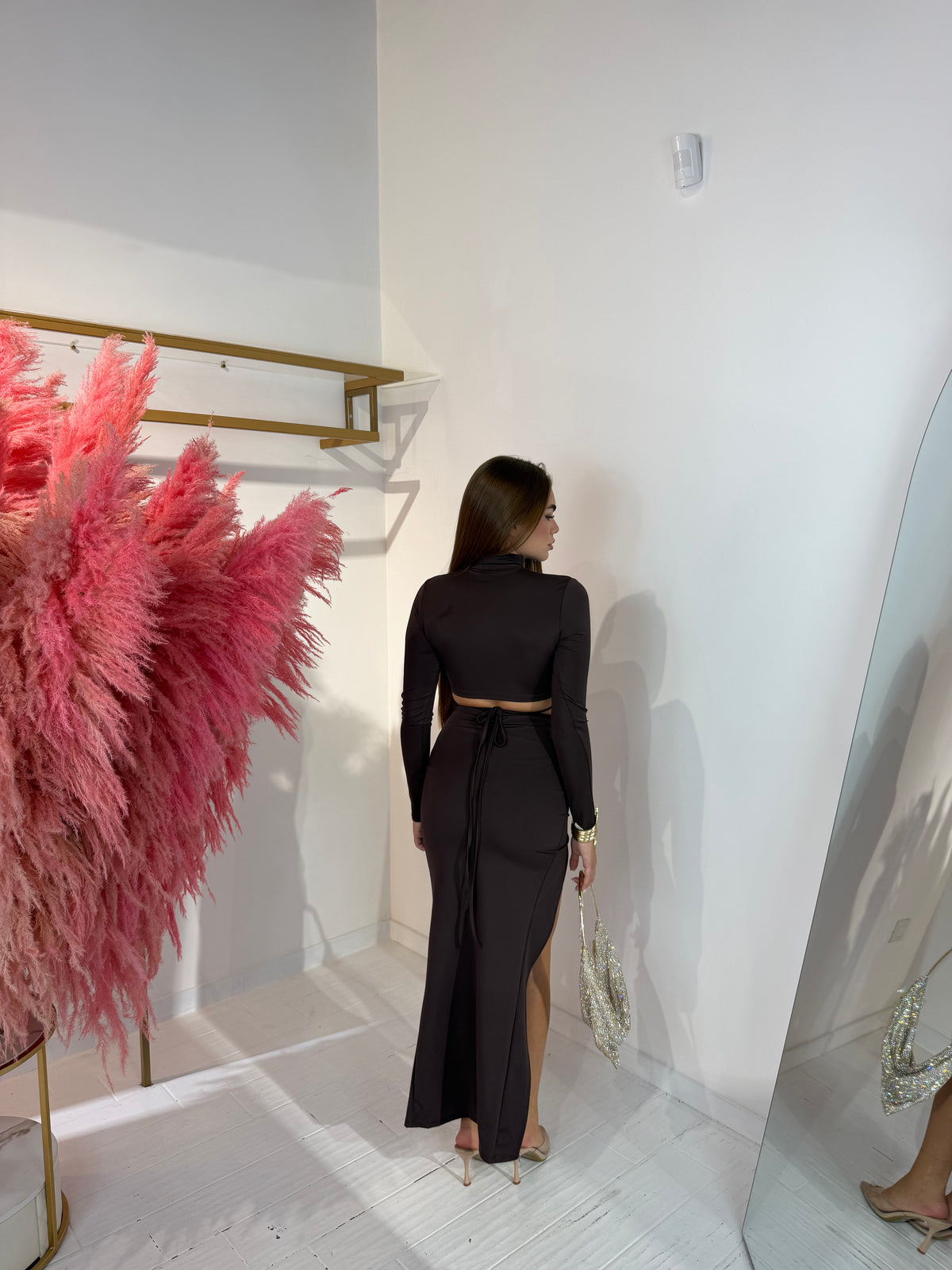 COORDINATO ELEANOR MARRONE