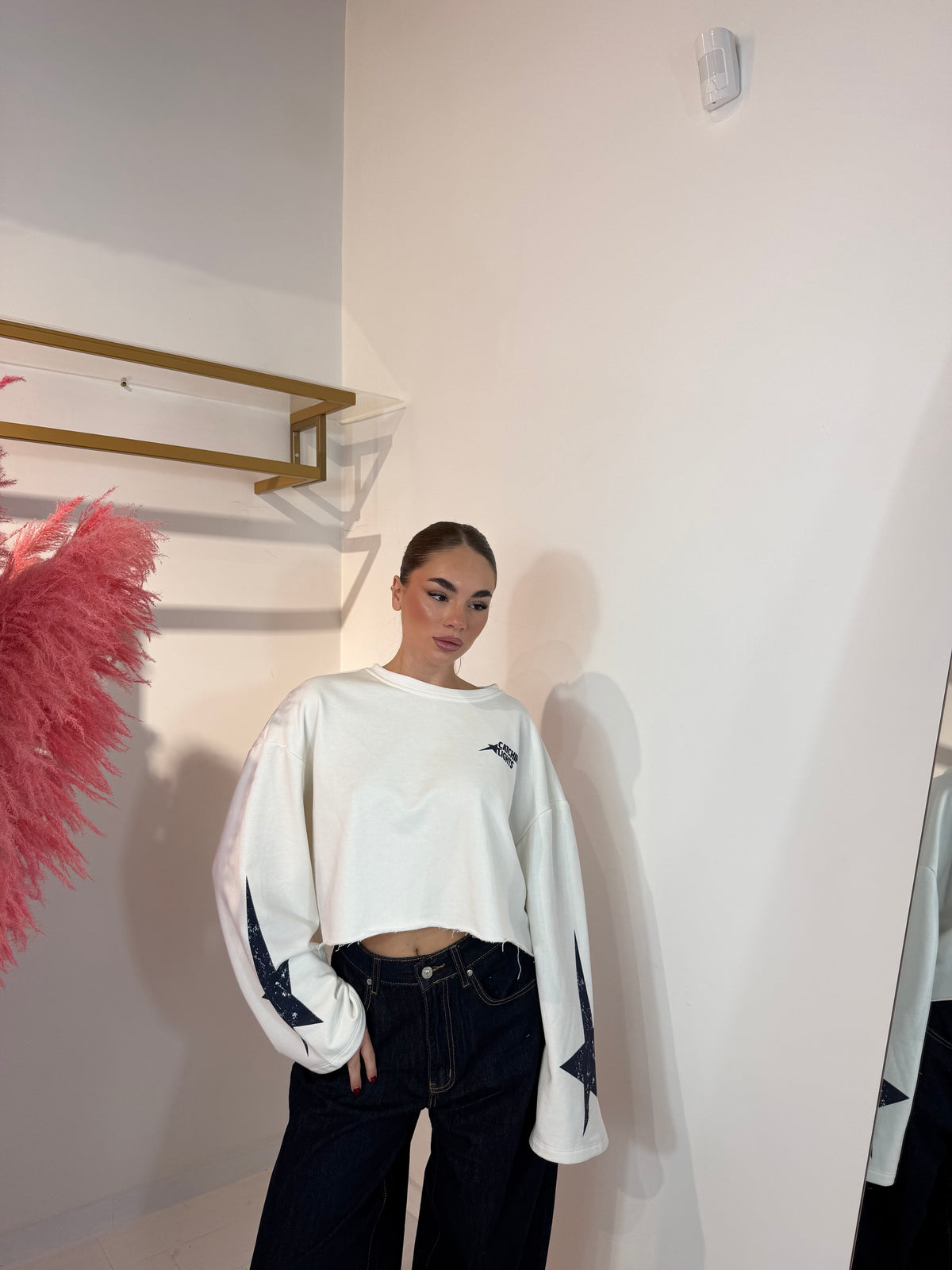 FELPA STAR BIANCA