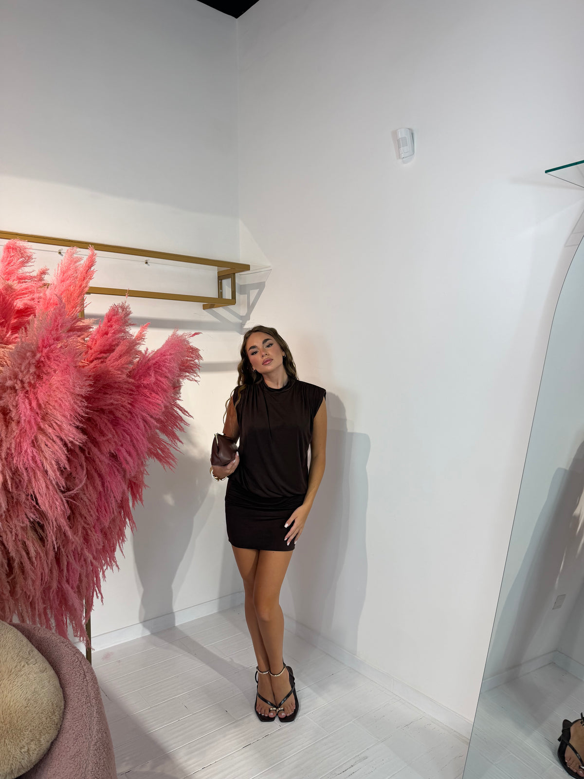 DRESS JULIETTE MARRONE